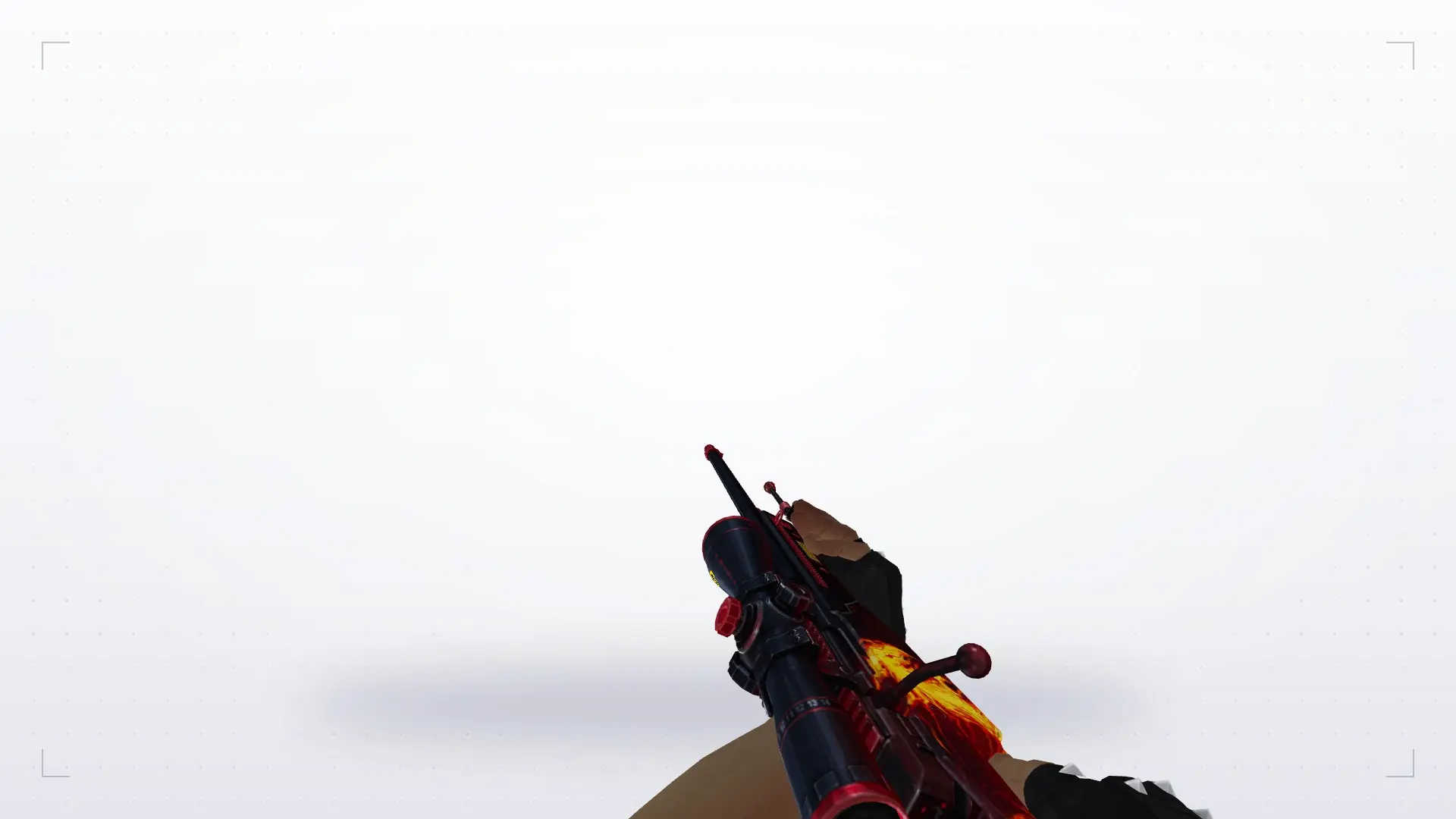 AWP — Bloodhound Gloves Charred Pack — first person