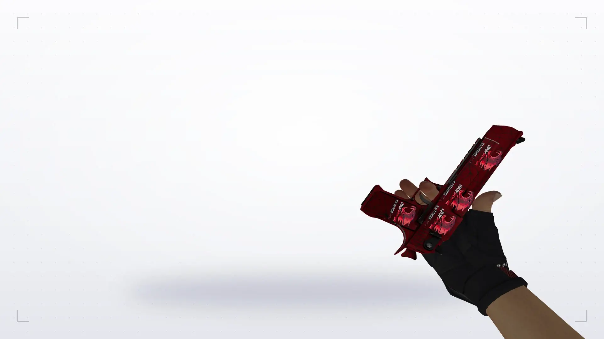 Desert Eagle — Bloodhound Gloves Charred Pack — first person