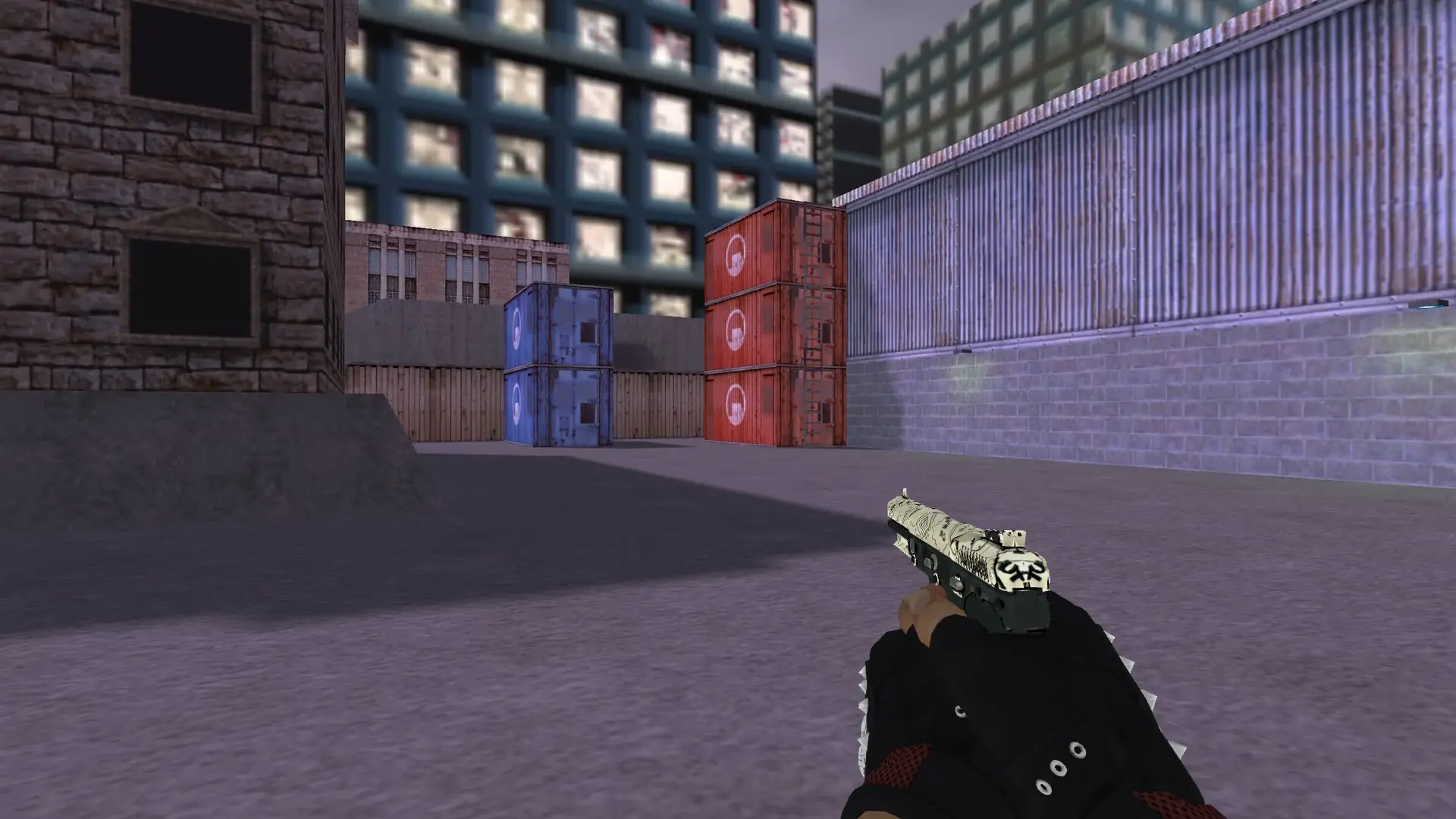 Five-SeveN — Bloodhound Gloves Charred Pack — cs_assault (first person)