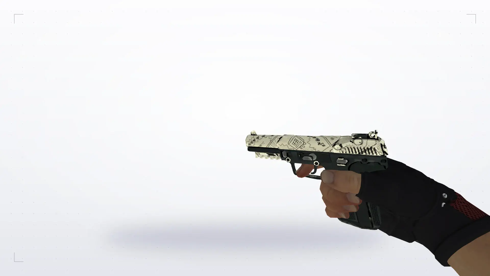 Five-SeveN — Bloodhound Gloves Charred Pack — first person