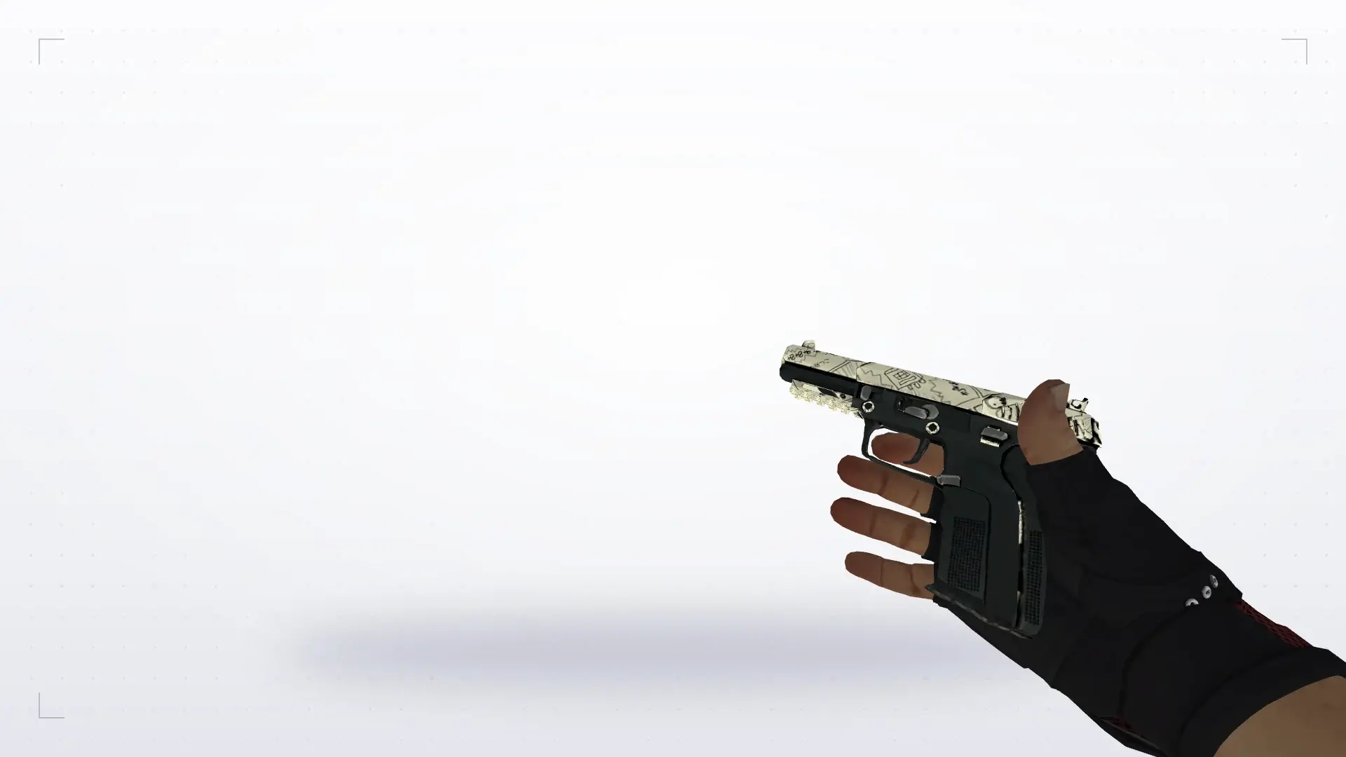 Five-SeveN — Bloodhound Gloves Charred Pack — first person