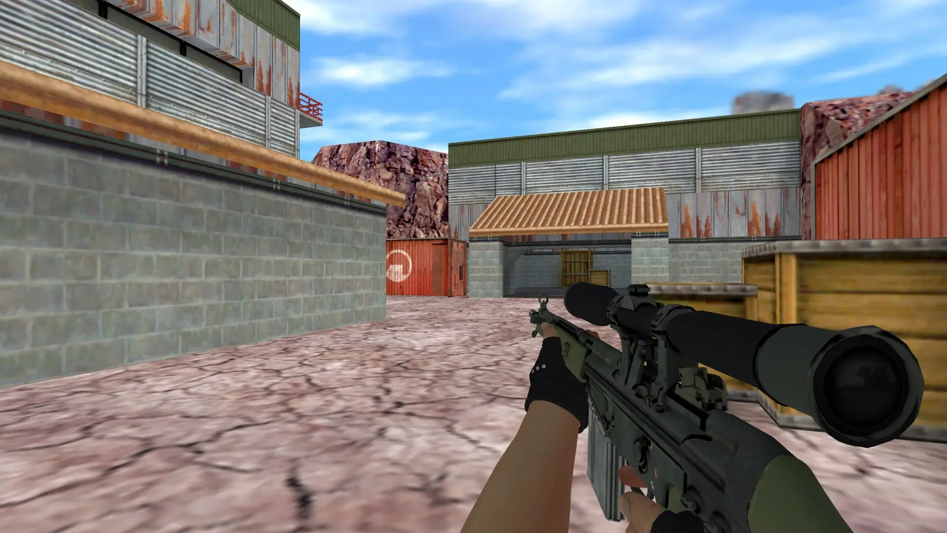 G3SG1 — Bloodhound Gloves Charred Pack — de_nuke (first person)
