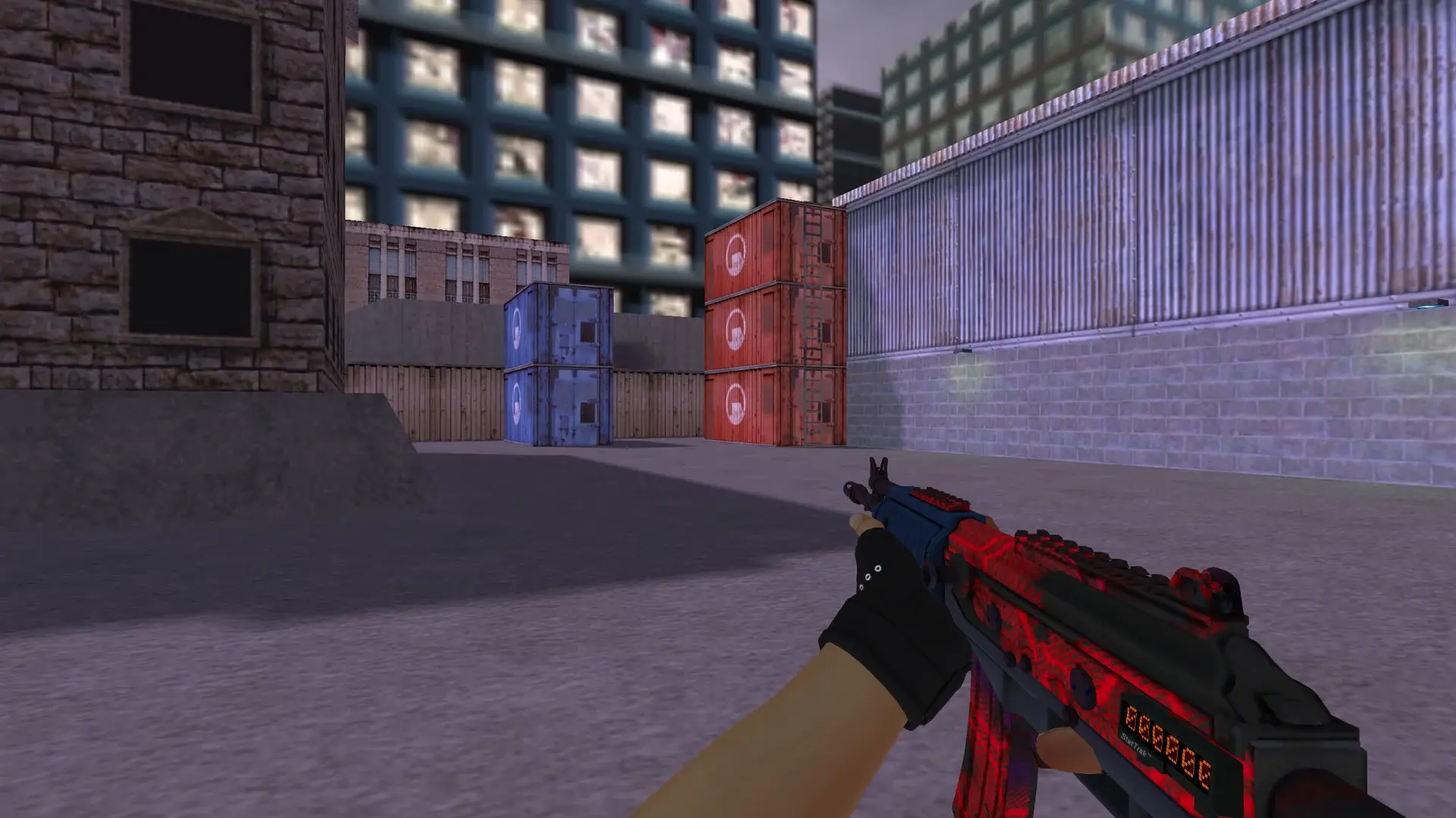 Galil AR — Bloodhound Gloves Charred Pack — cs_assault (first person)