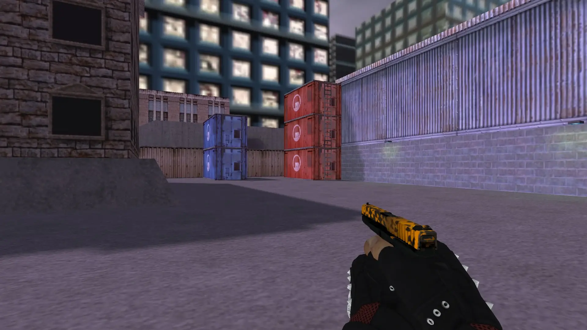 Glock-18 — Bloodhound Gloves Charred Pack — cs_assault (first person)