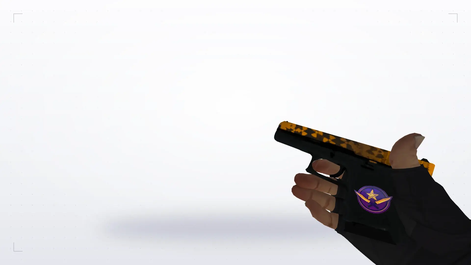 Glock-18 — Bloodhound Gloves Charred Pack — first person