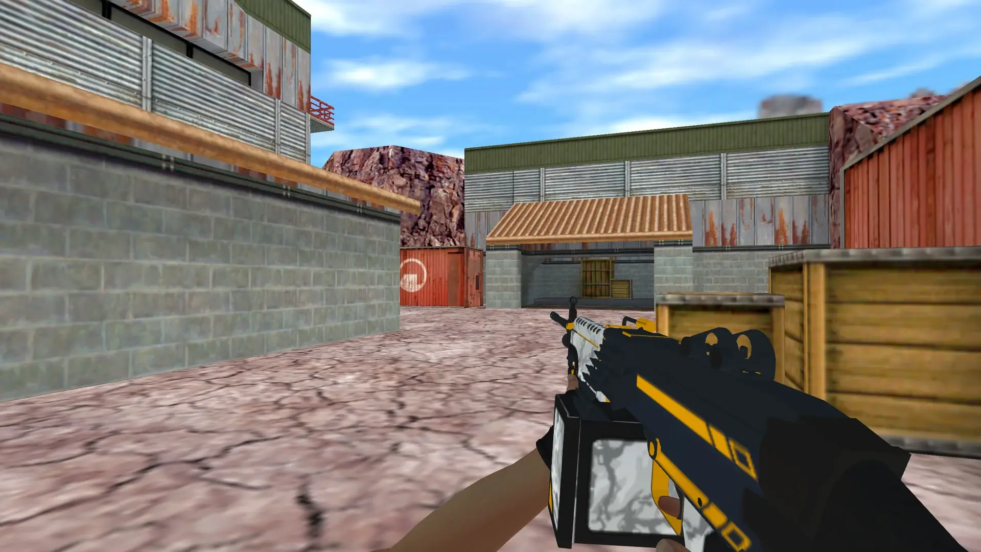 M249 — Bloodhound Gloves Charred Pack — de_nuke (first person)