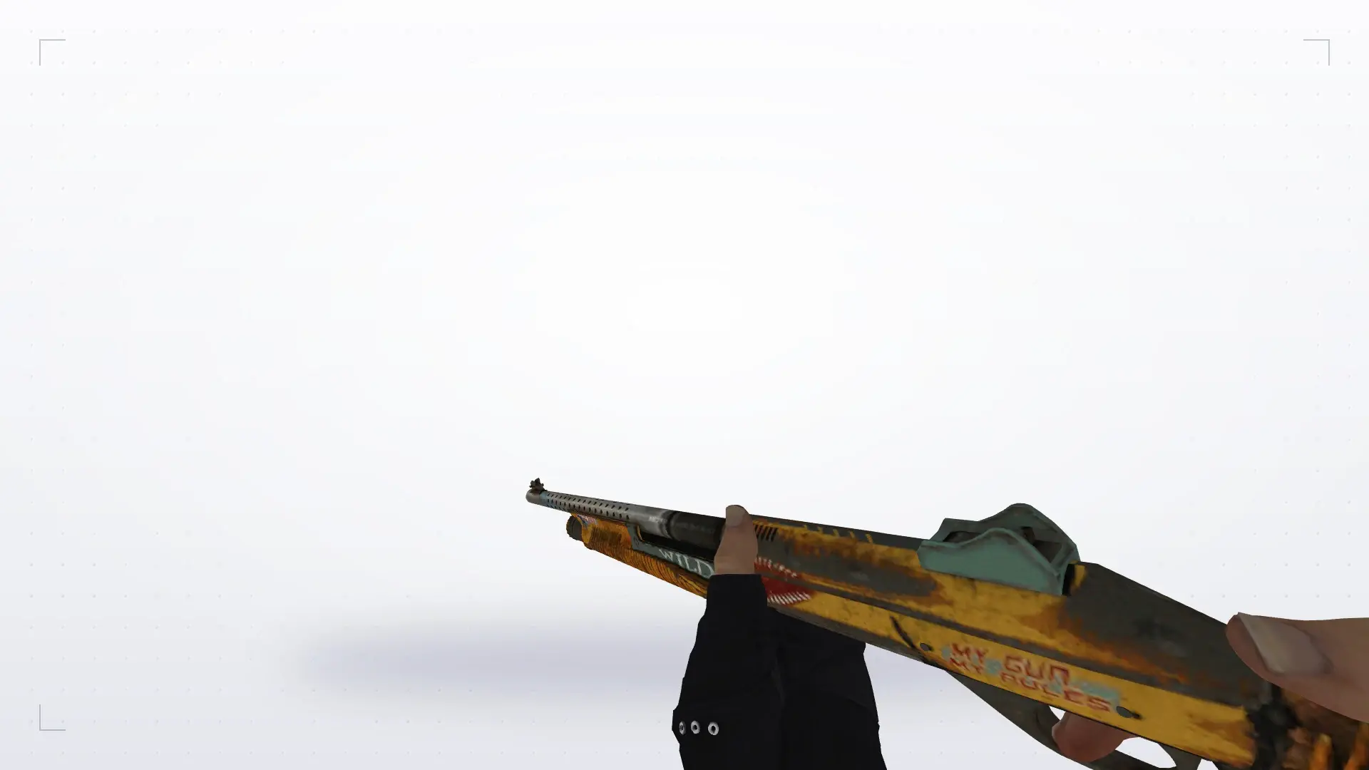 M3 — Bloodhound Gloves Charred Pack — first person