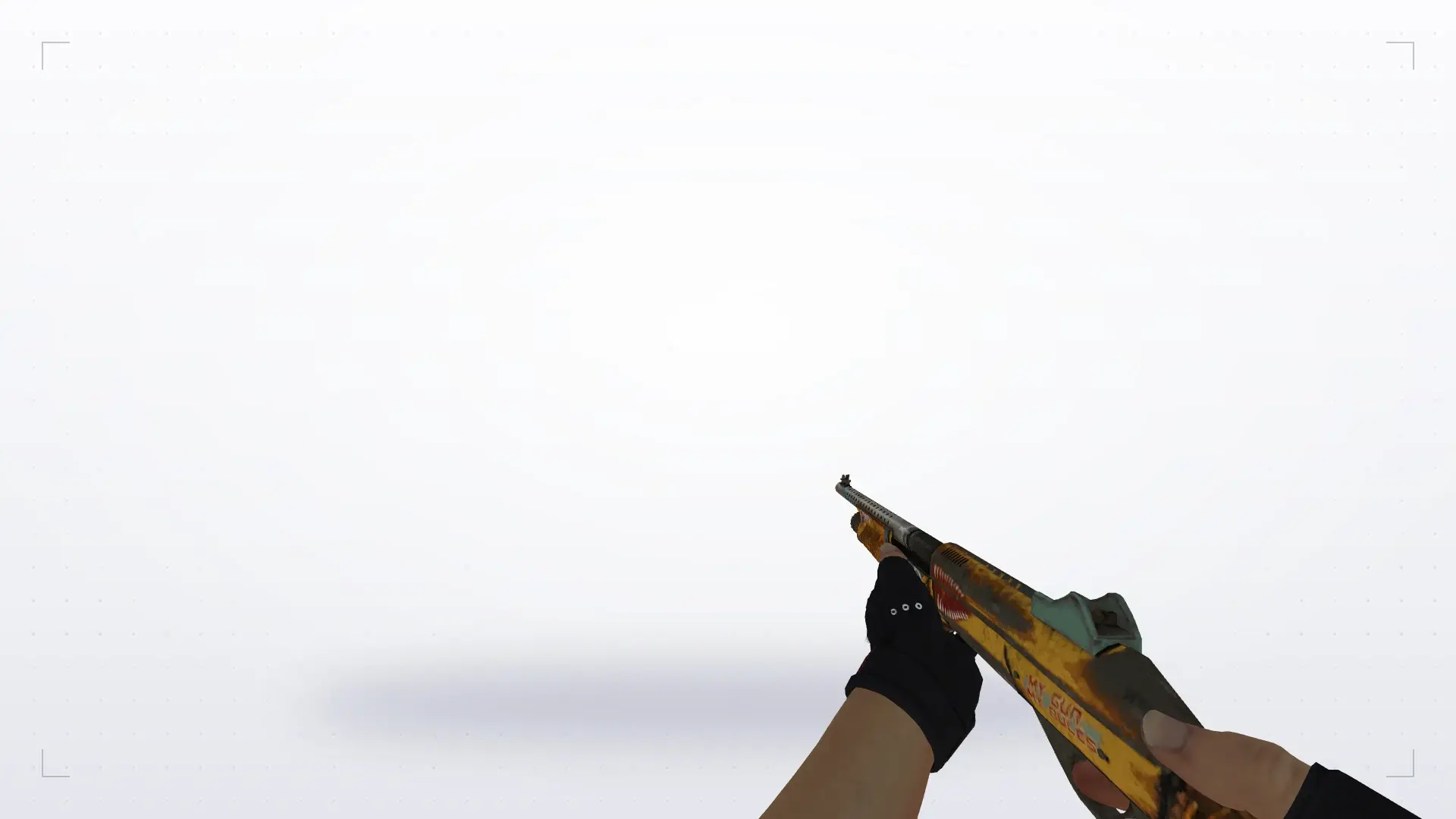 M3 — Bloodhound Gloves Charred Pack — first person