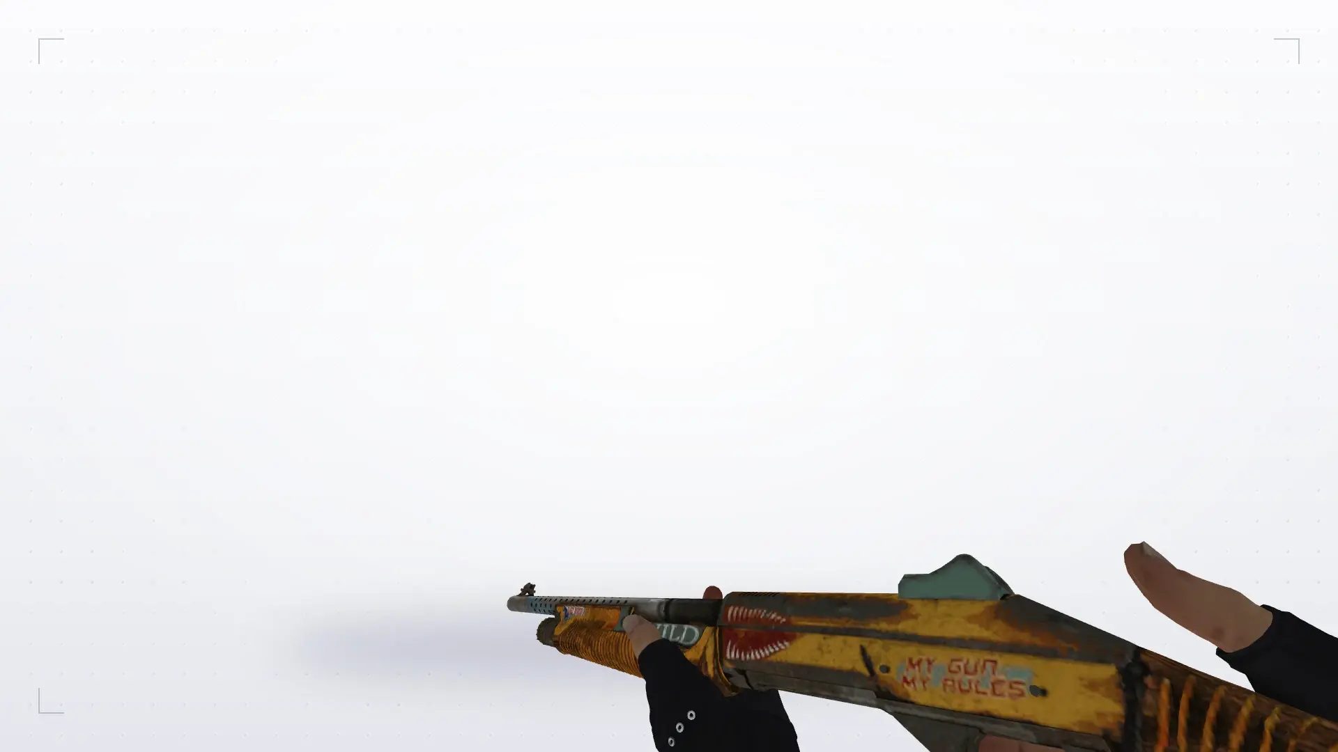 M3 — Bloodhound Gloves Charred Pack — first person