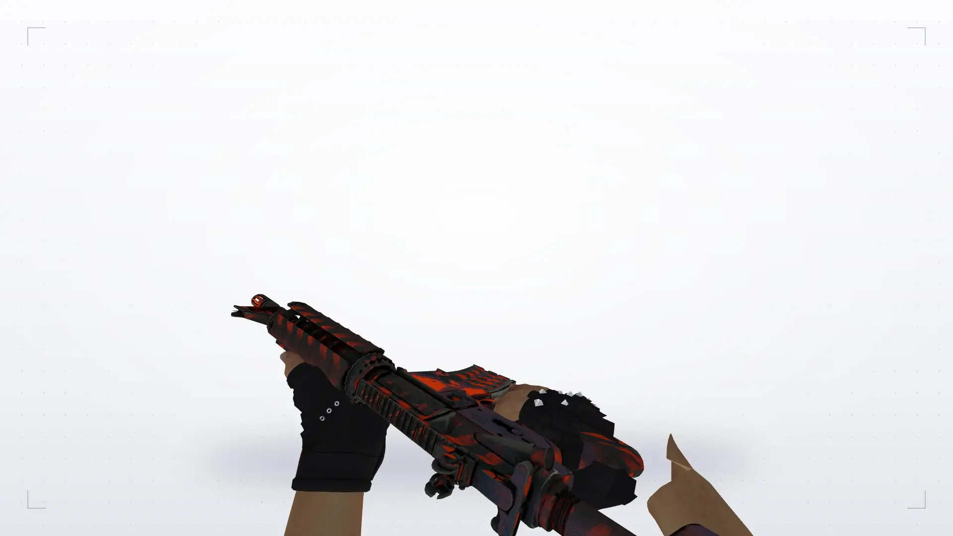 M4A1 — Bloodhound Gloves Charred Pack — first person