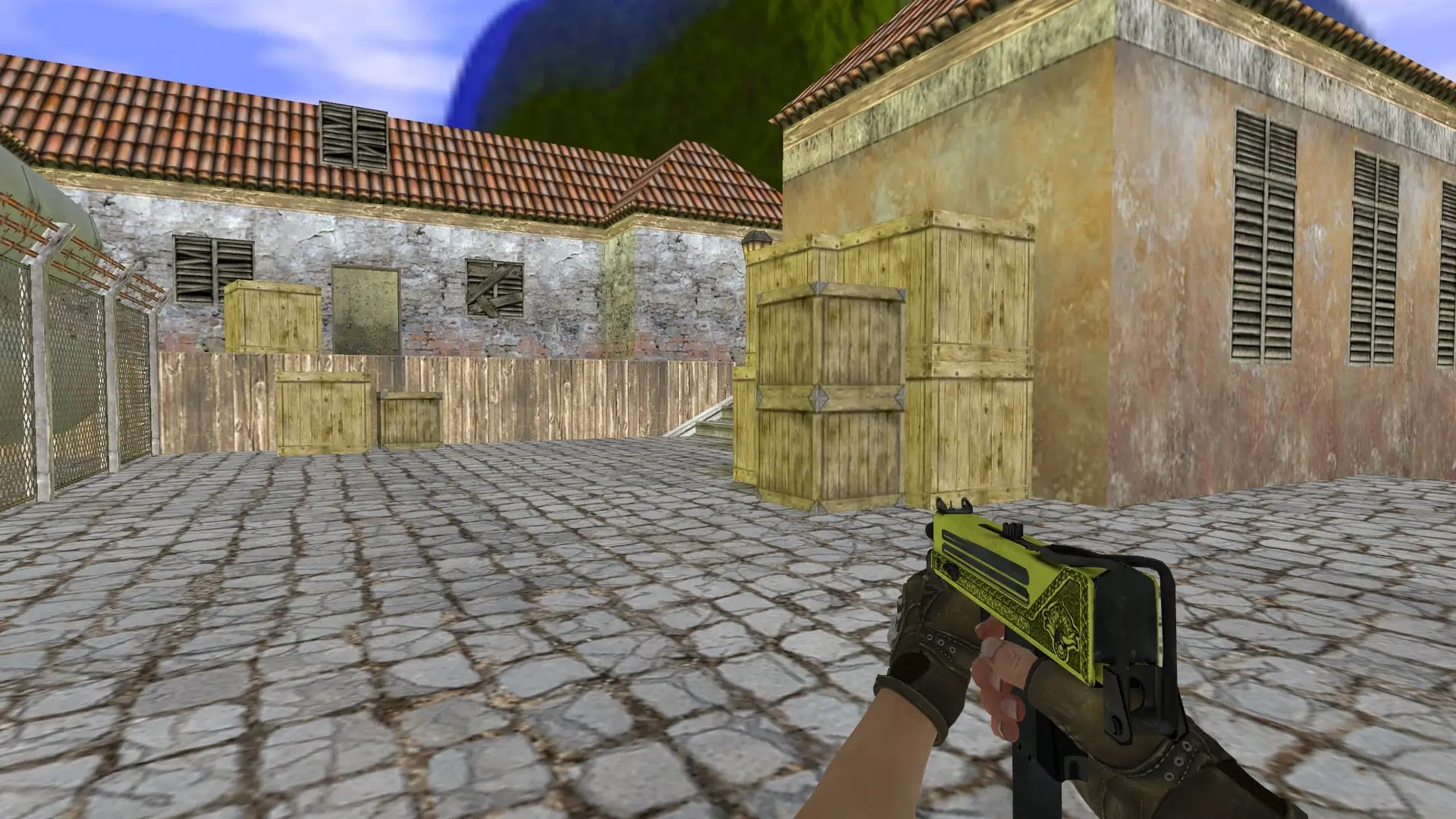 MAC-10 — Bloodhound Gloves Charred Pack — de_inferno (first person)