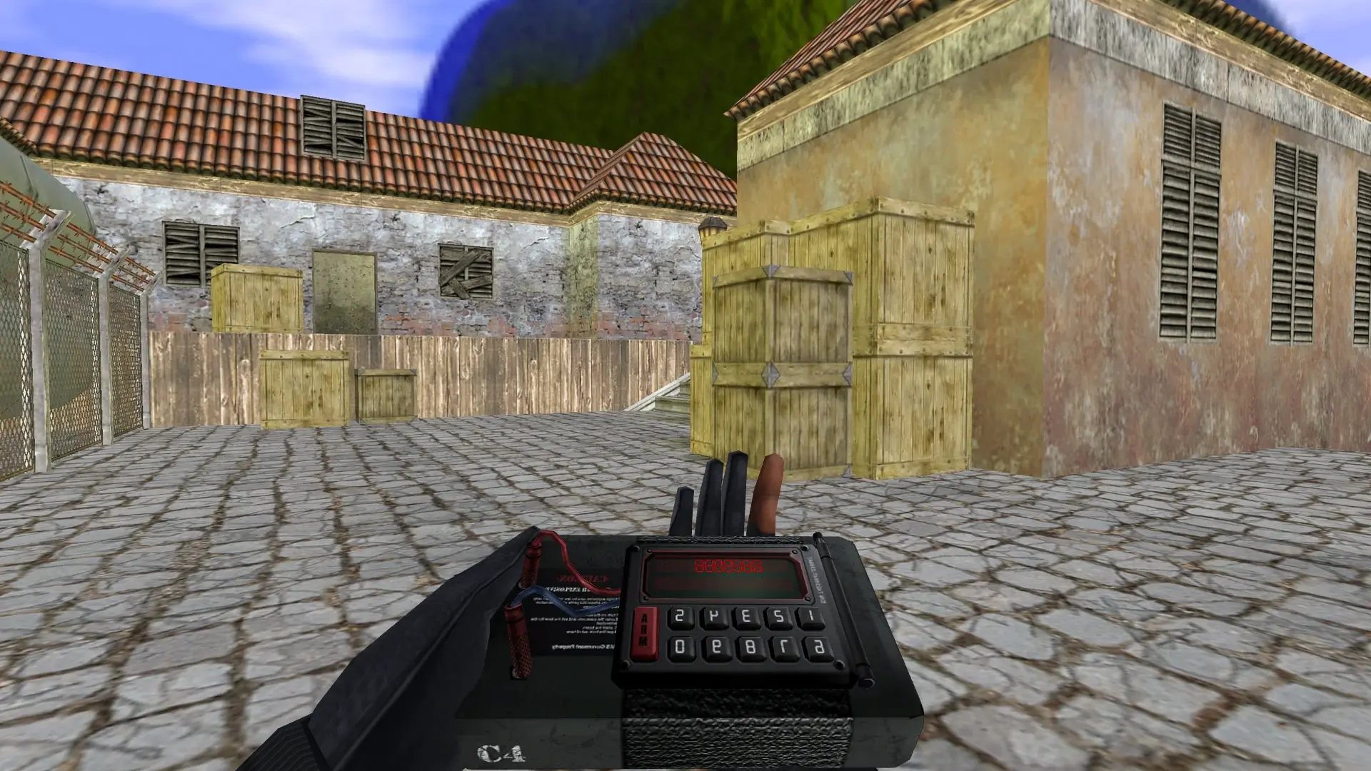HQ C4 — de_inferno (first person)