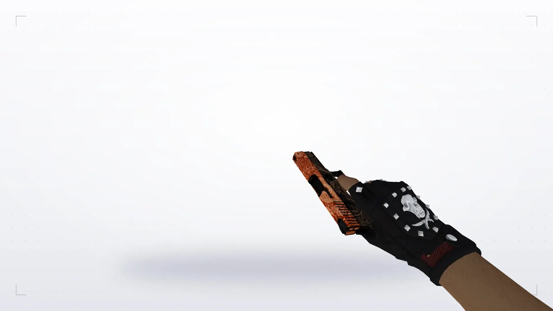 P228 — Bloodhound Gloves Charred Pack — first person