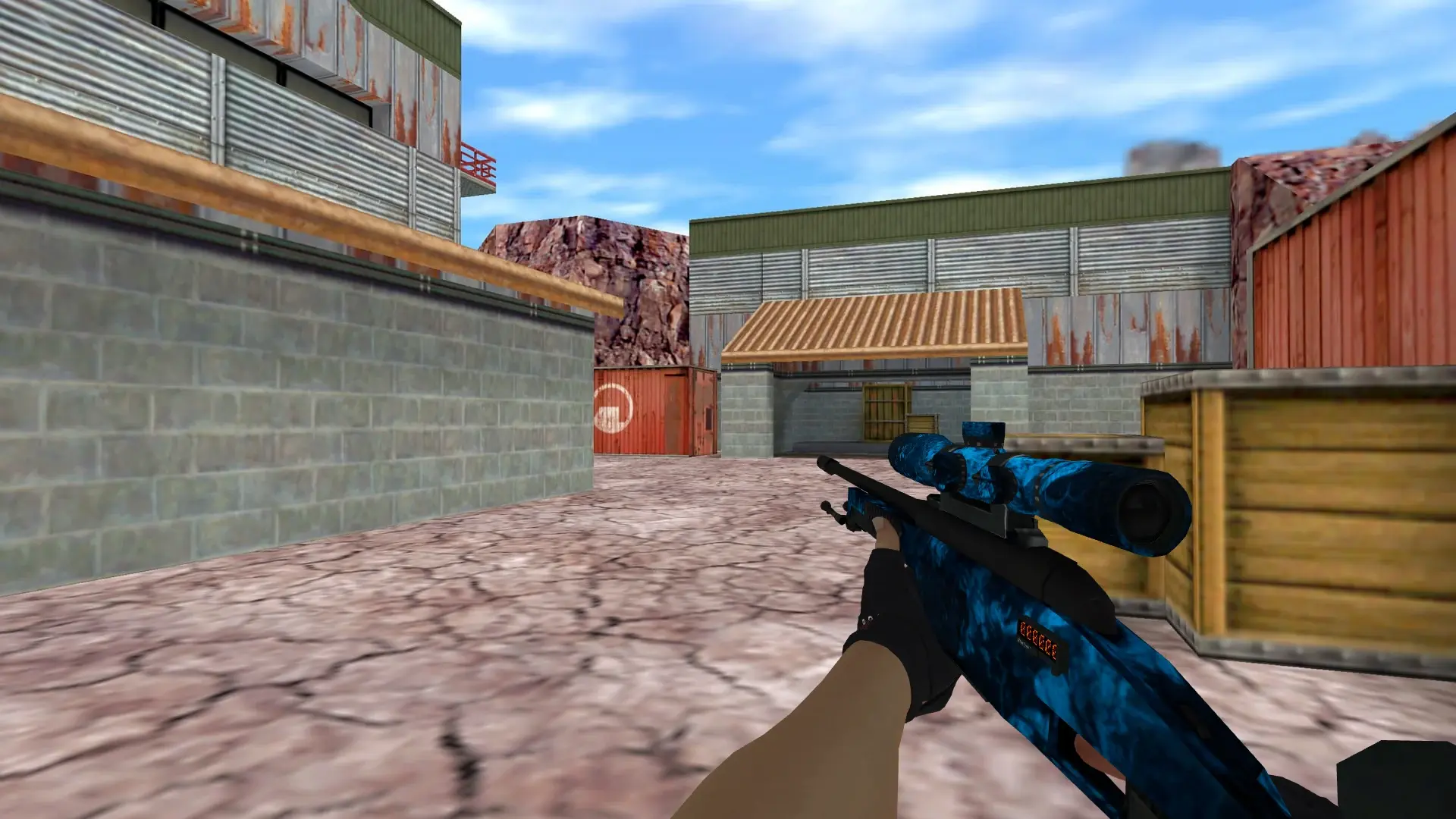 Scout — Bloodhound Gloves Charred Pack — de_nuke (first person)