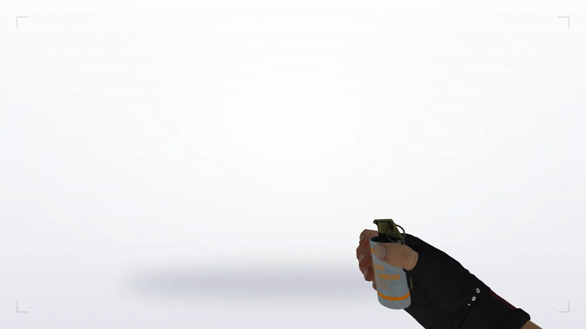 Smoke Grenade — Bloodhound Gloves Charred Pack — first person