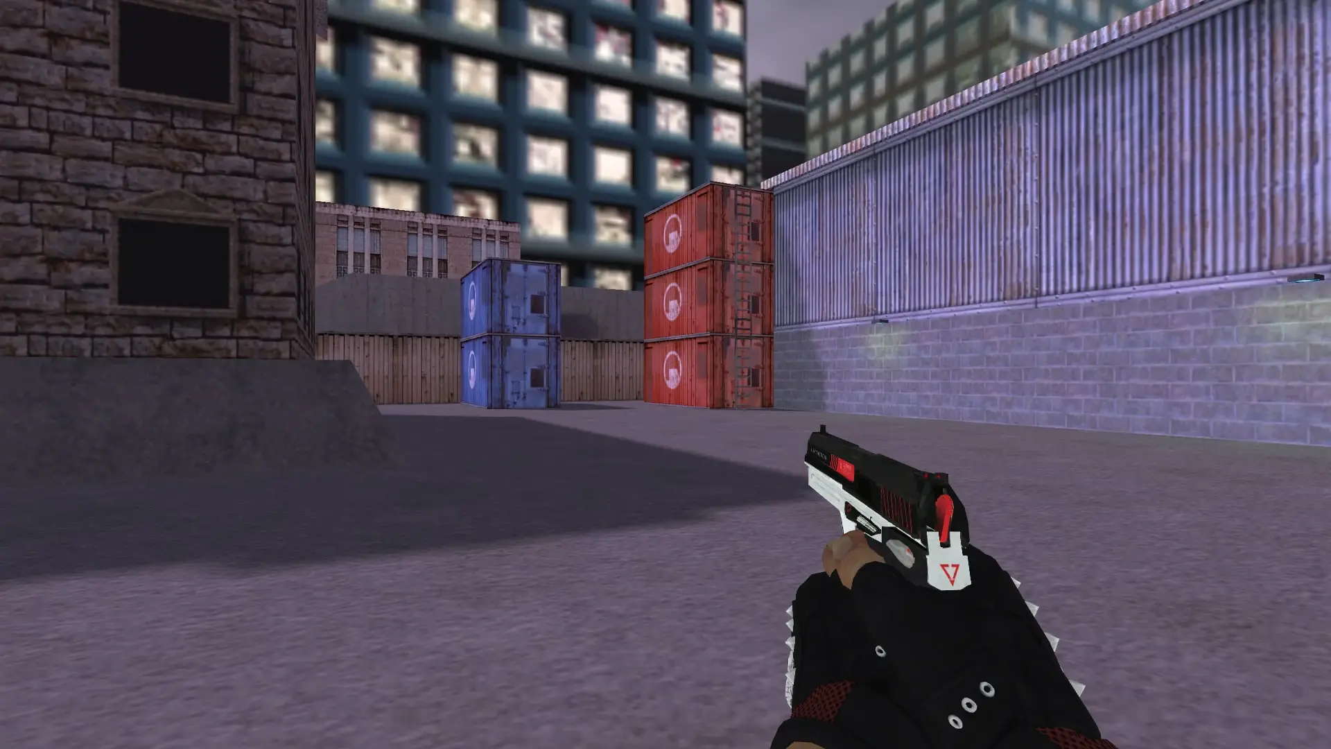 USP — Bloodhound Gloves Charred Pack — cs_assault (first person)
