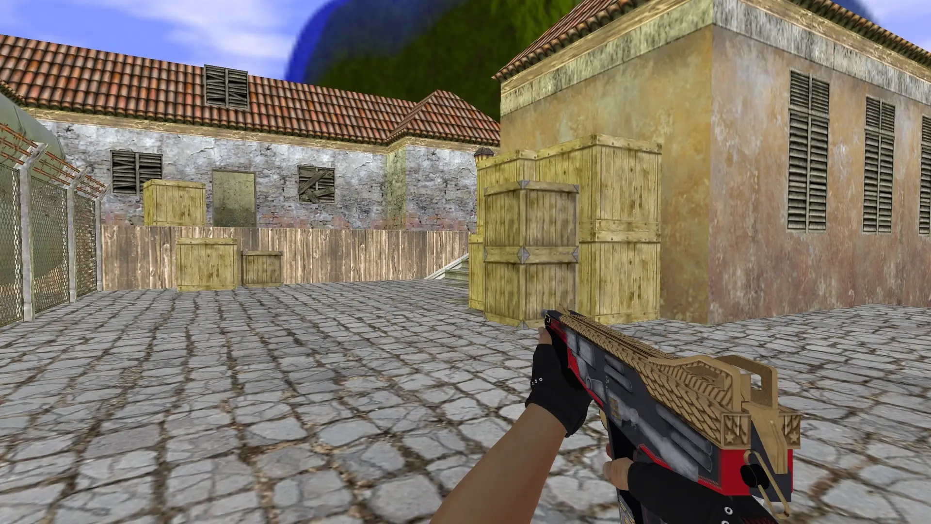 XM1014 — Bloodhound Gloves Charred Pack — de_inferno (first person)