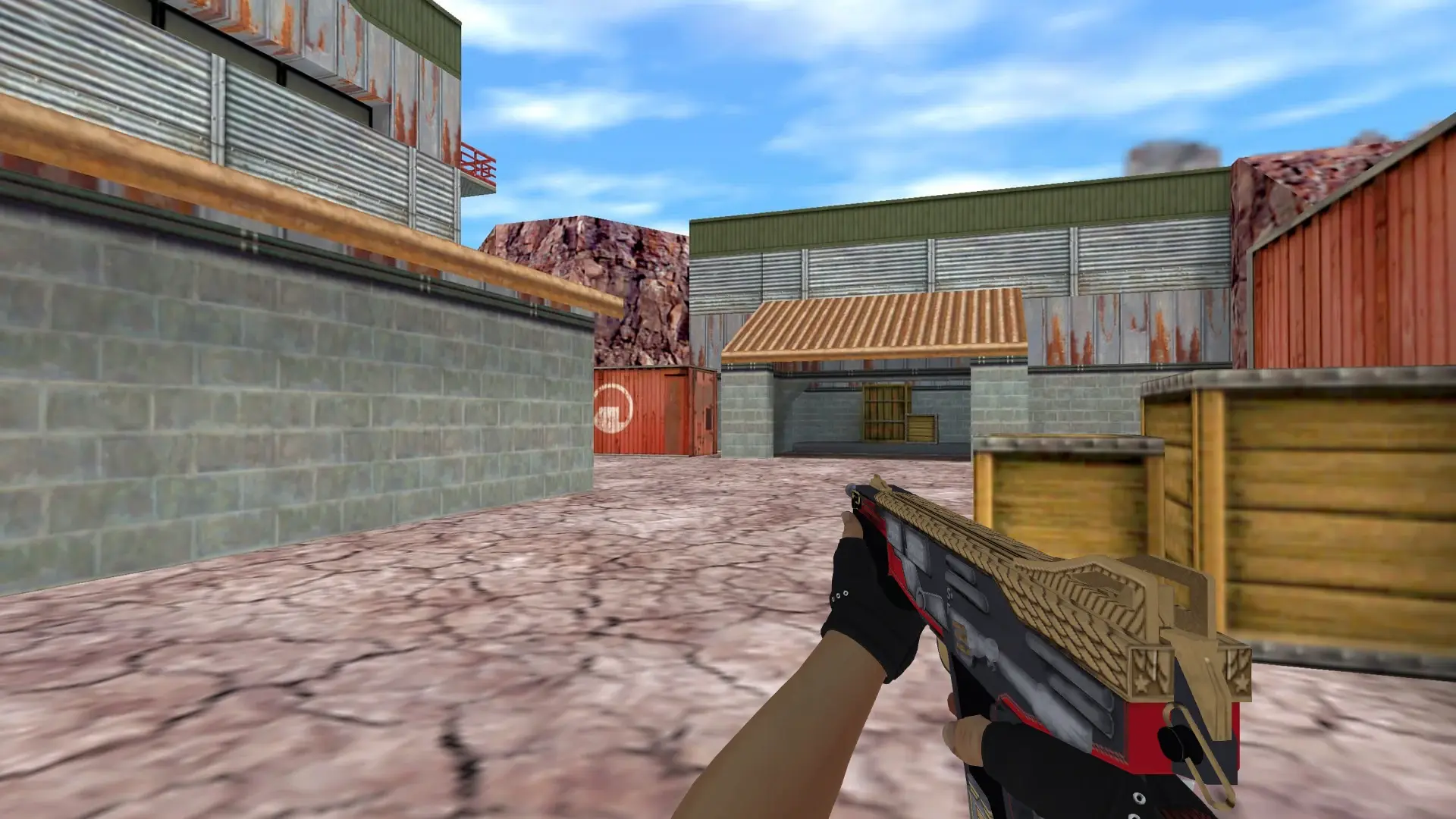 XM1014 — Bloodhound Gloves Charred Pack — de_nuke (first person)