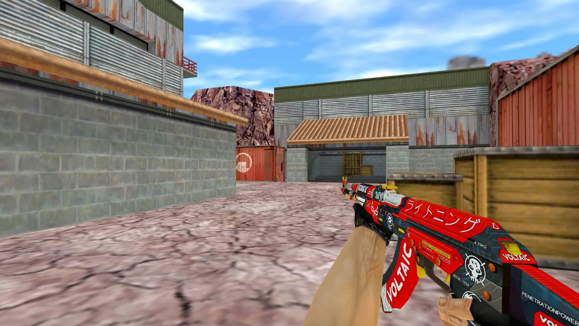 AK-47 — Bloodsport Weapon Pack — de_nuke (first person)