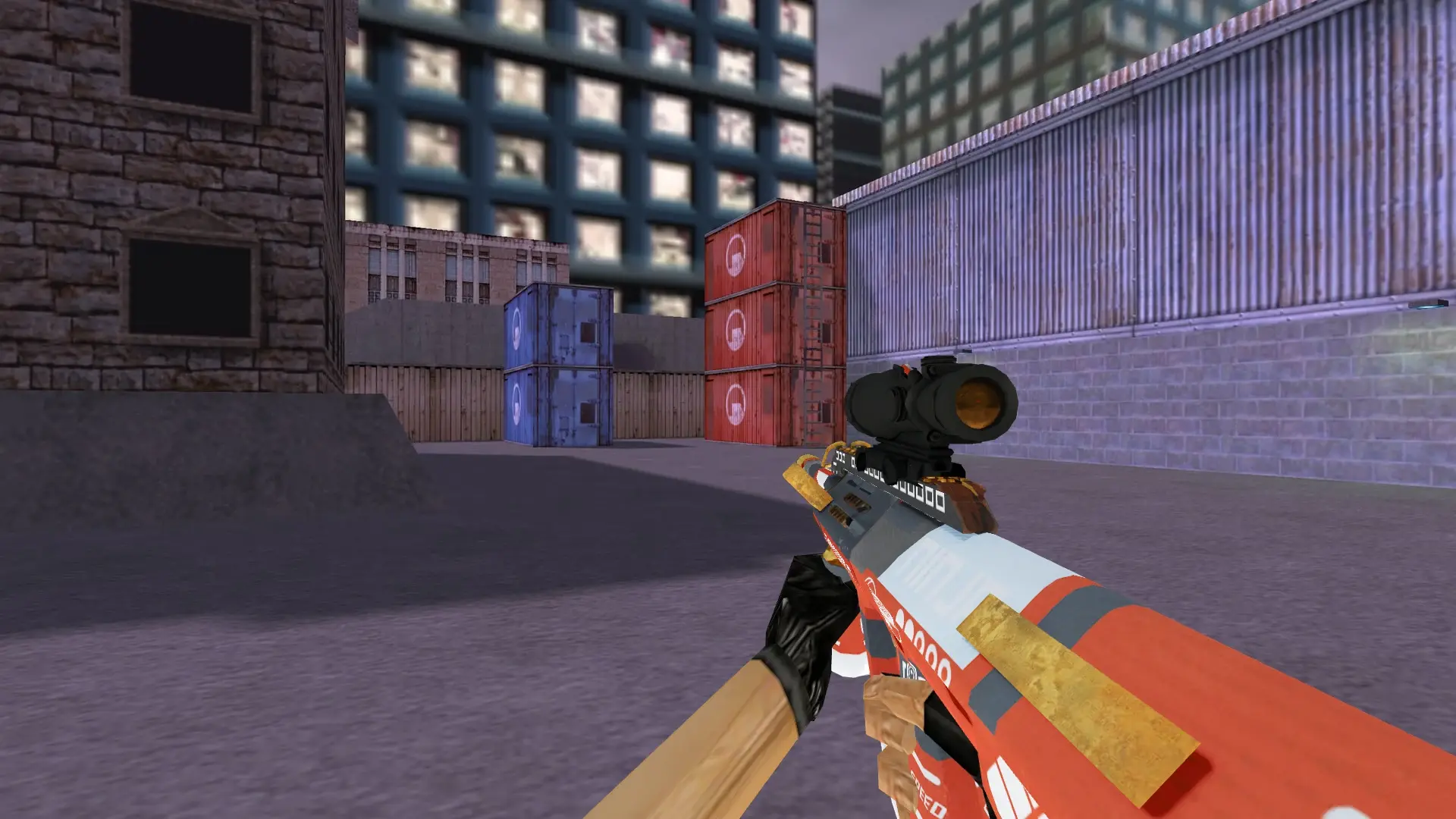 AUG — Bloodsport Weapon Pack — cs_assault (first person)