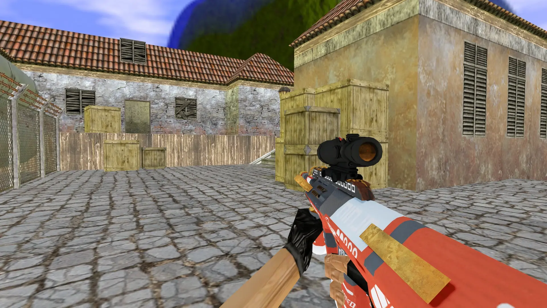 AUG — Bloodsport Weapon Pack — de_inferno (first person)