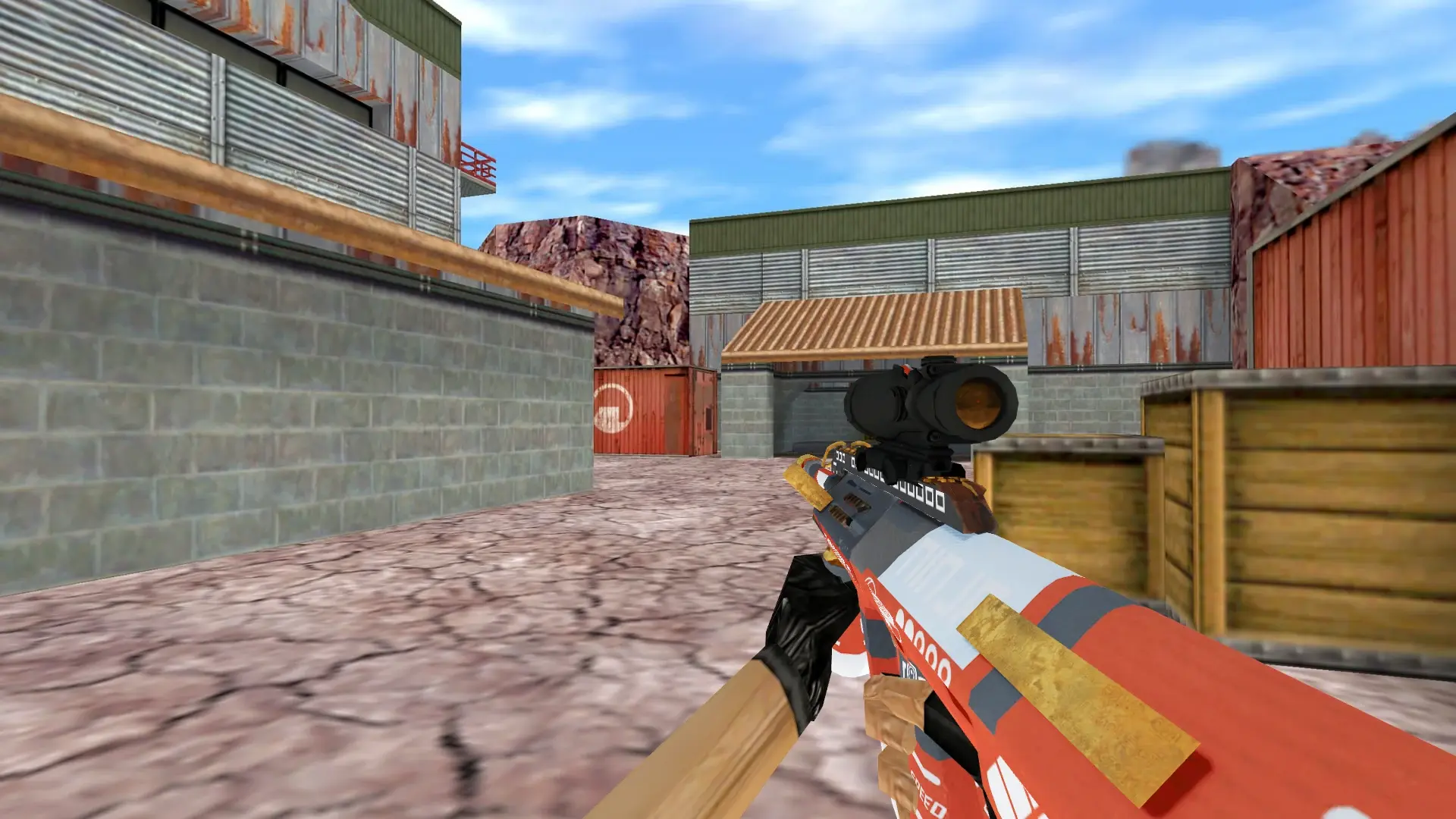 AUG — Bloodsport Weapon Pack — de_nuke (first person)