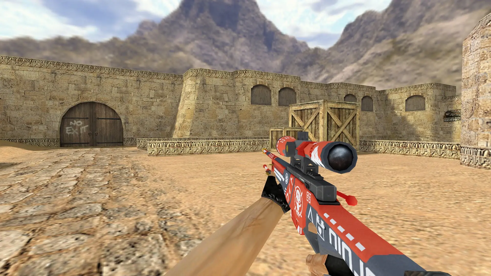 AWP — Bloodsport Weapon Pack — de_dust2 (first person)