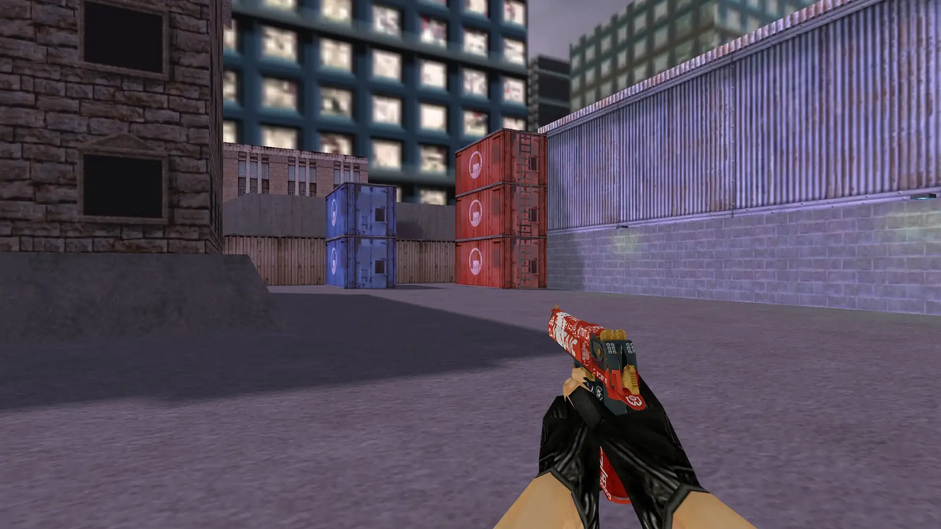 Desert Eagle — Bloodsport Weapon Pack — cs_assault (first person)