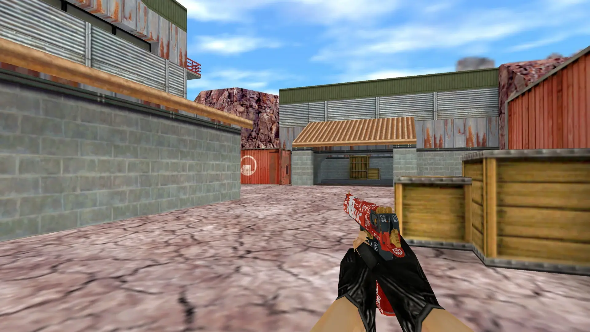Desert Eagle — Bloodsport Weapon Pack — de_nuke (first person)