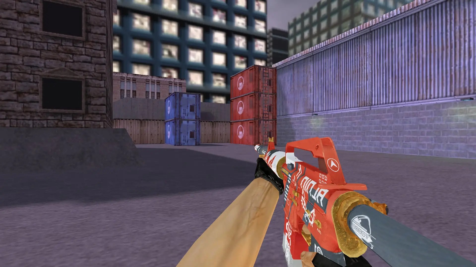 M4A1 — Bloodsport Weapon Pack — cs_assault (first person)