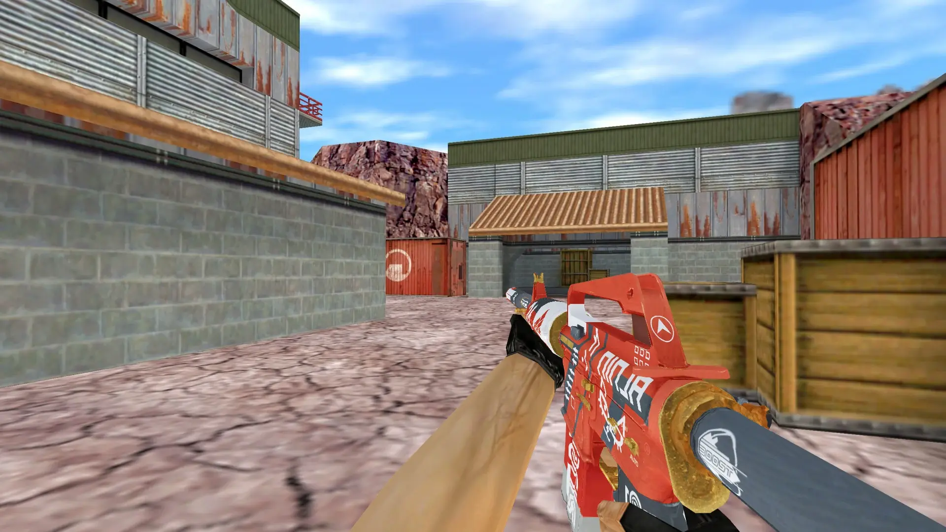 M4A1 — Bloodsport Weapon Pack — de_nuke (first person)