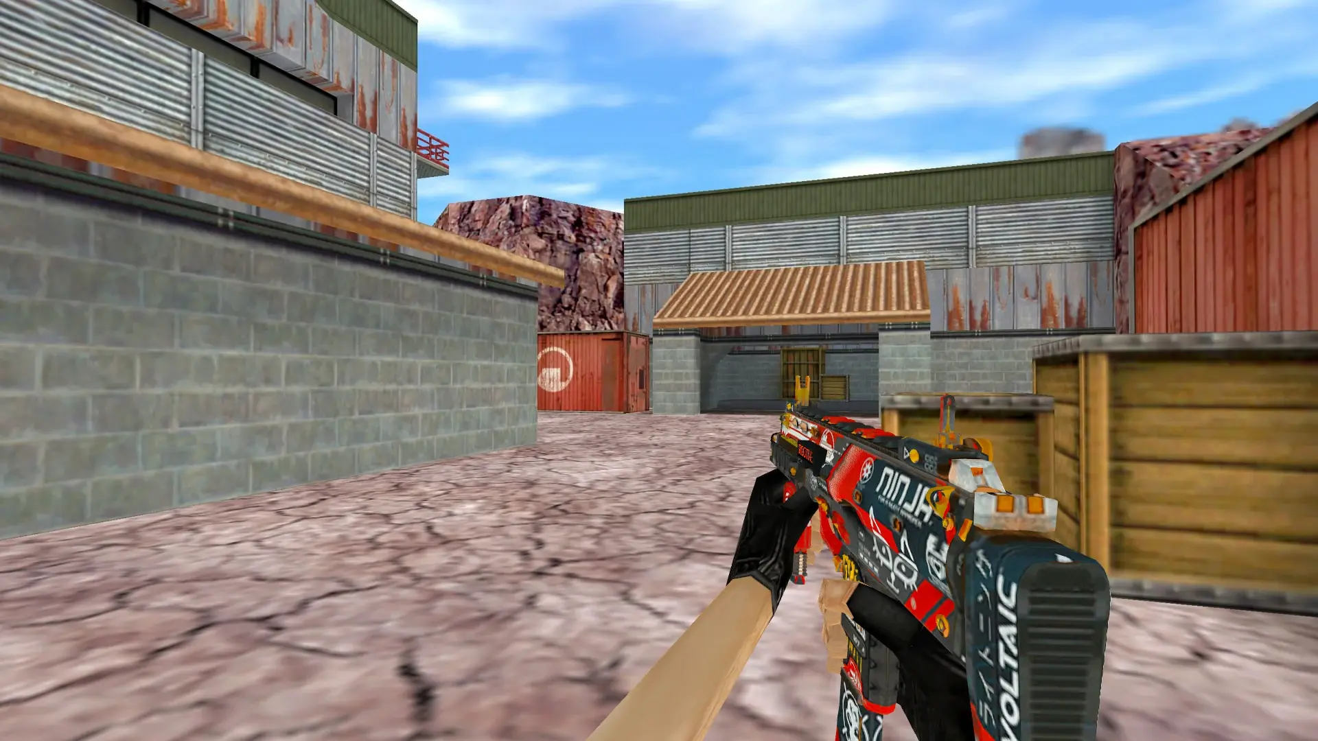 MP5 — Bloodsport Weapon Pack — de_nuke (first person)