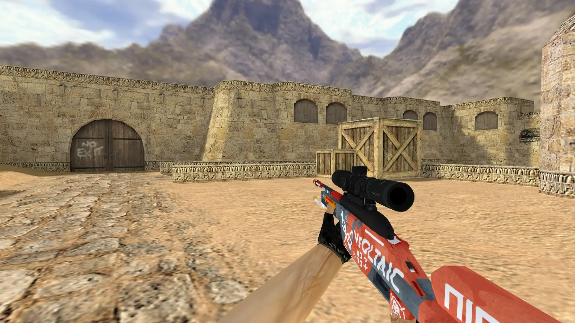 Scout — Bloodsport Weapon Pack — de_dust2 (first person)