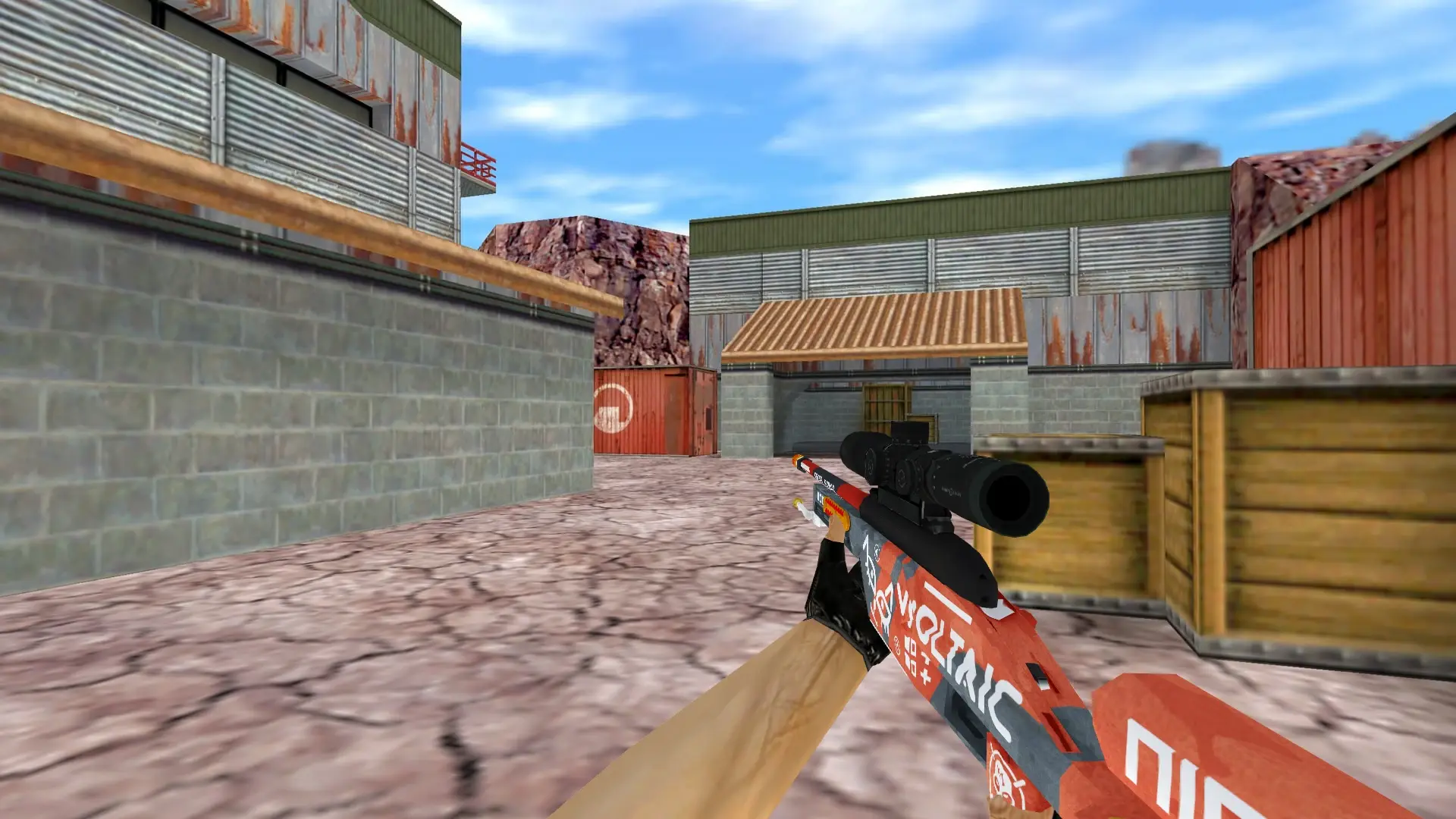 Scout — Bloodsport Weapon Pack — de_nuke (first person)