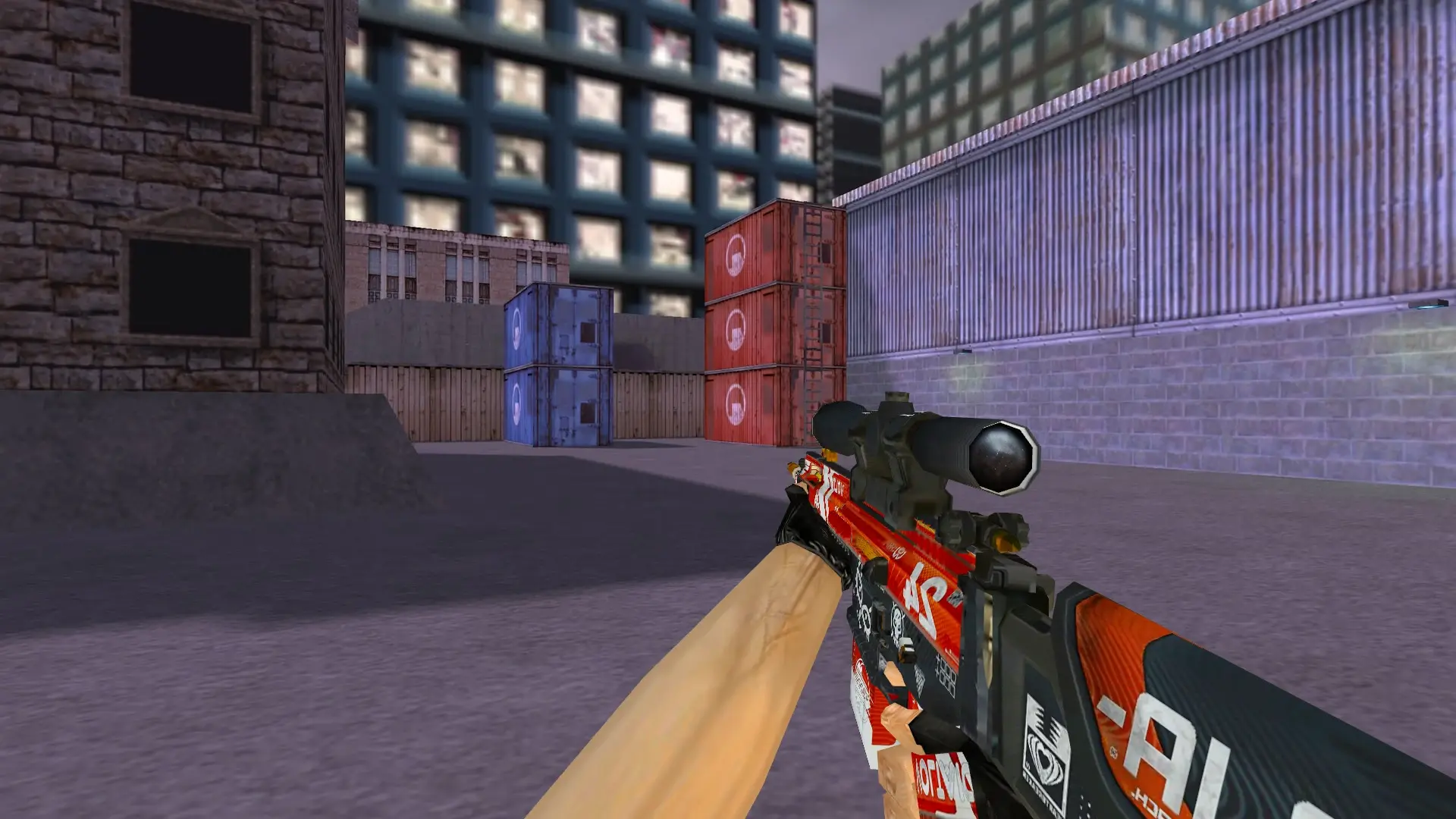 SG550 — Bloodsport Weapon Pack — cs_assault (first person)