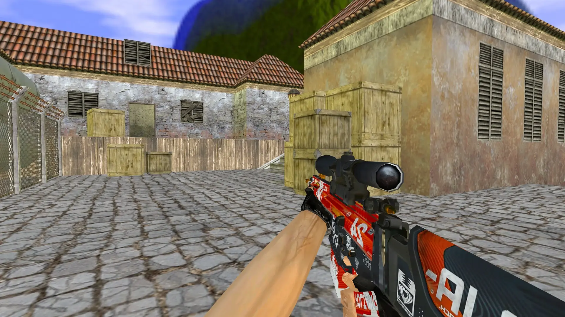 SG550 — Bloodsport Weapon Pack — de_inferno (first person)