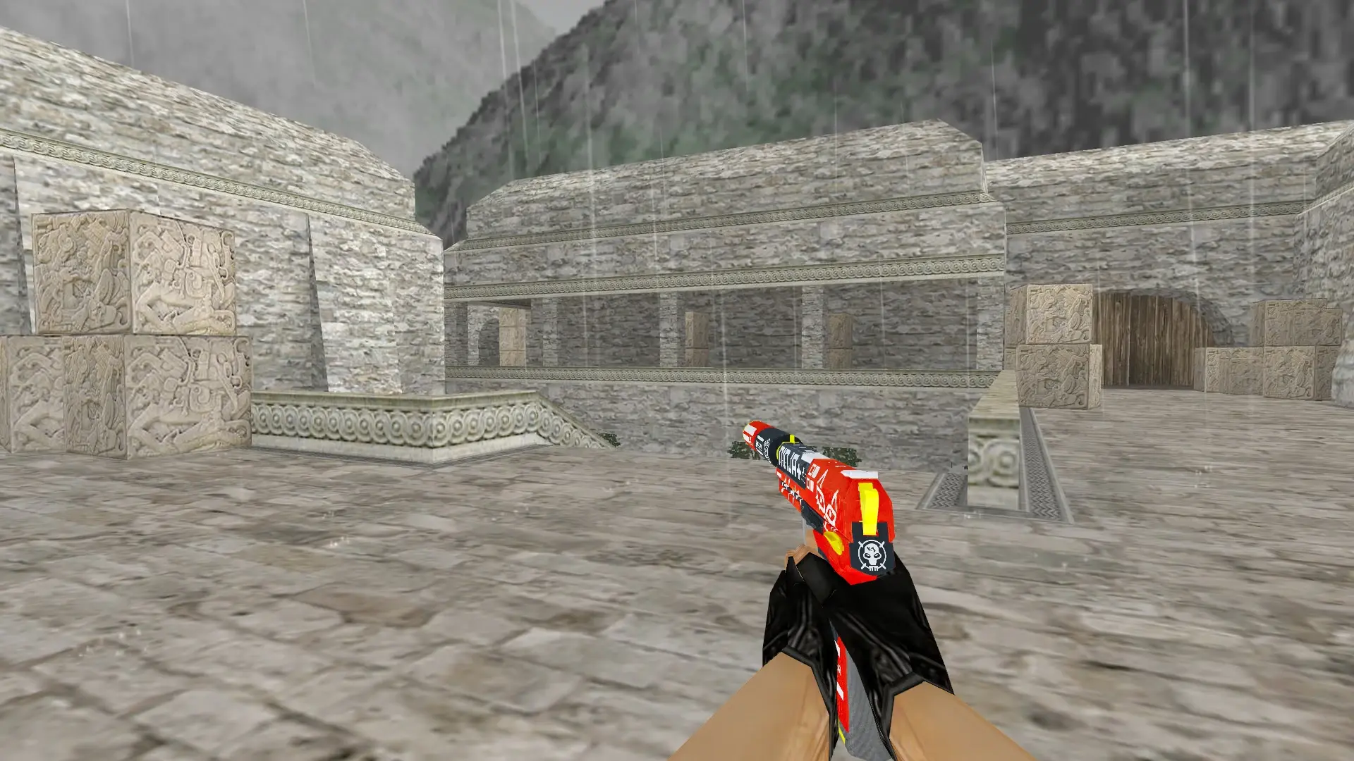 USP — Bloodsport Weapon Pack — de_aztec (first person)