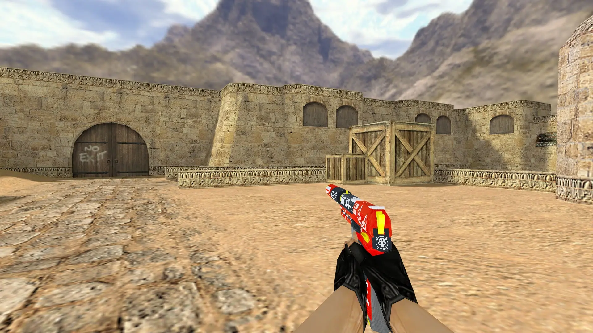 USP — Bloodsport Weapon Pack — de_dust2 (first person)