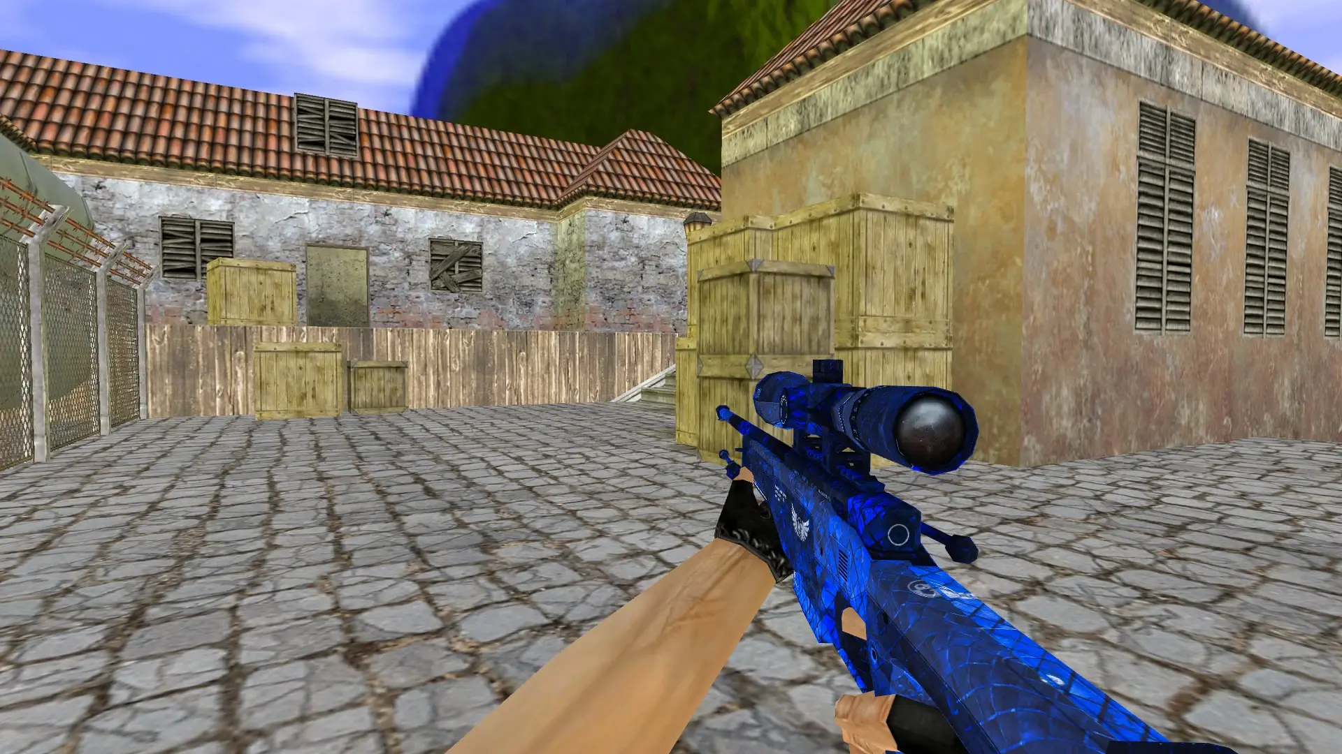 AWP — Blue The Prophet Pack — de_inferno (first person)