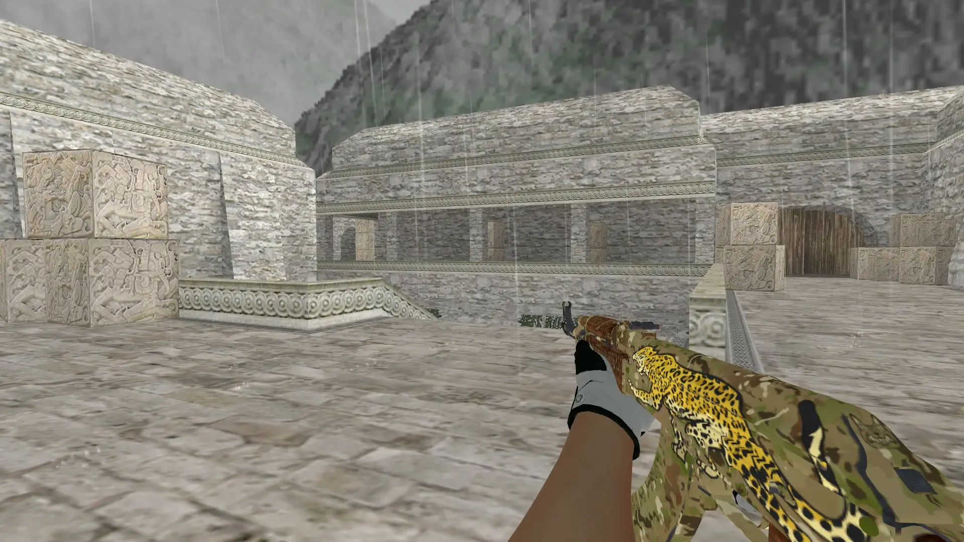 AK-47 — Broken Fang Operation Skins — de_aztec (first person)