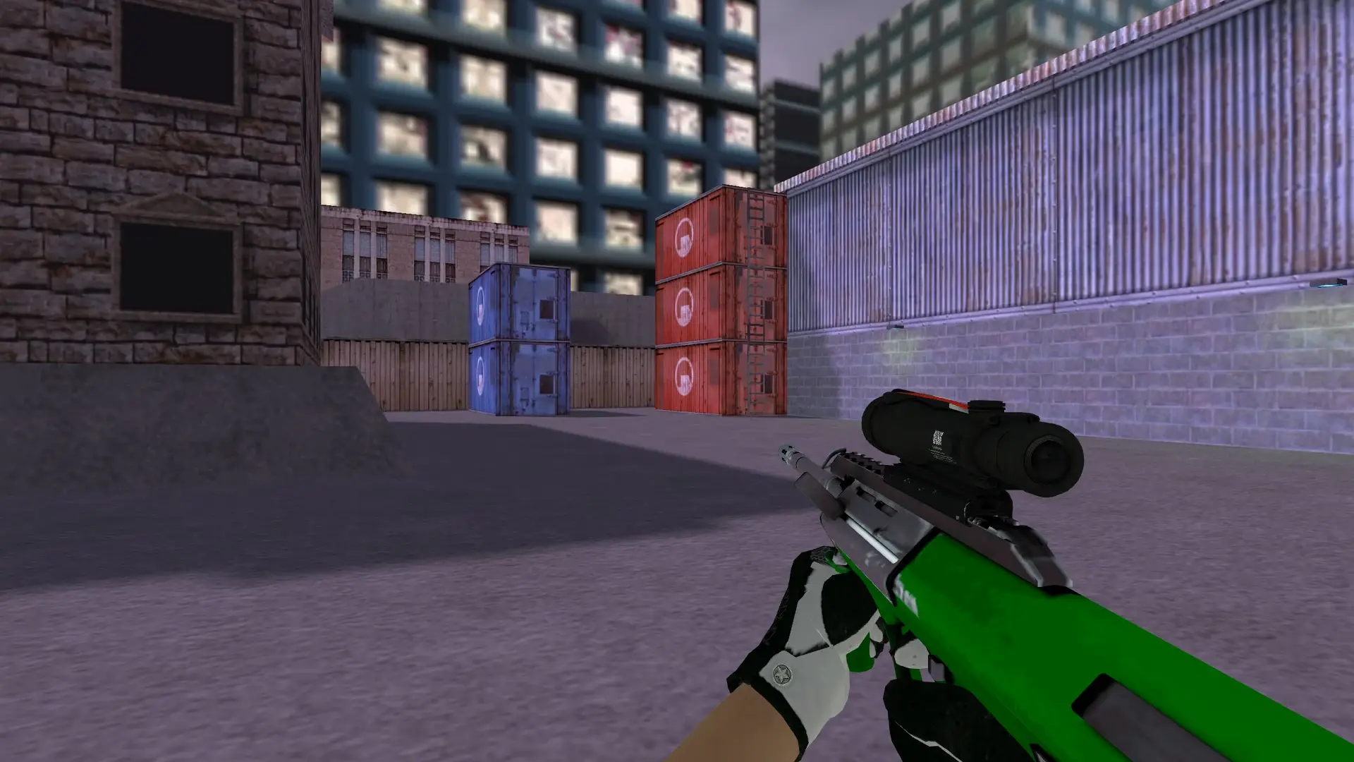 AUG — Broken Fang Operation Skins — cs_assault (first person)