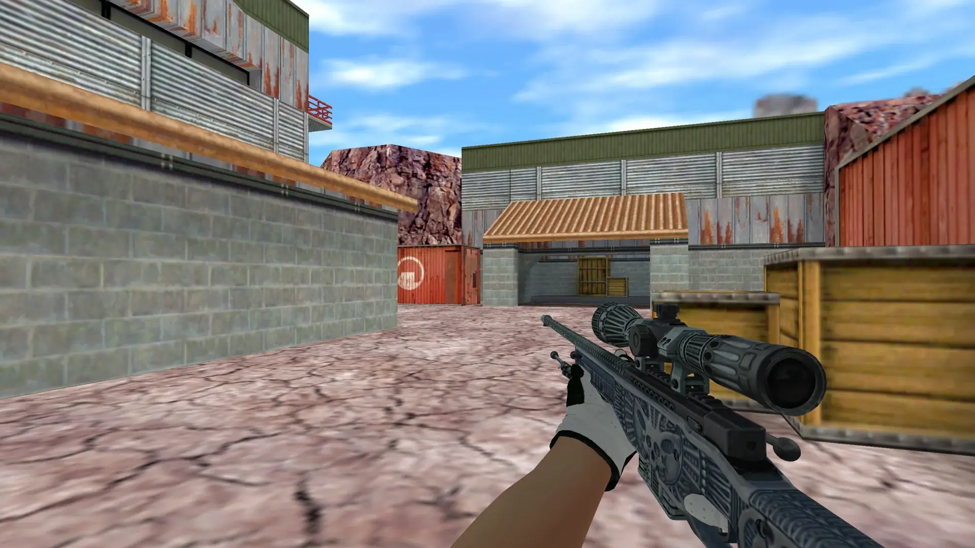 AWP — Broken Fang Operation Skins — de_nuke (first person)