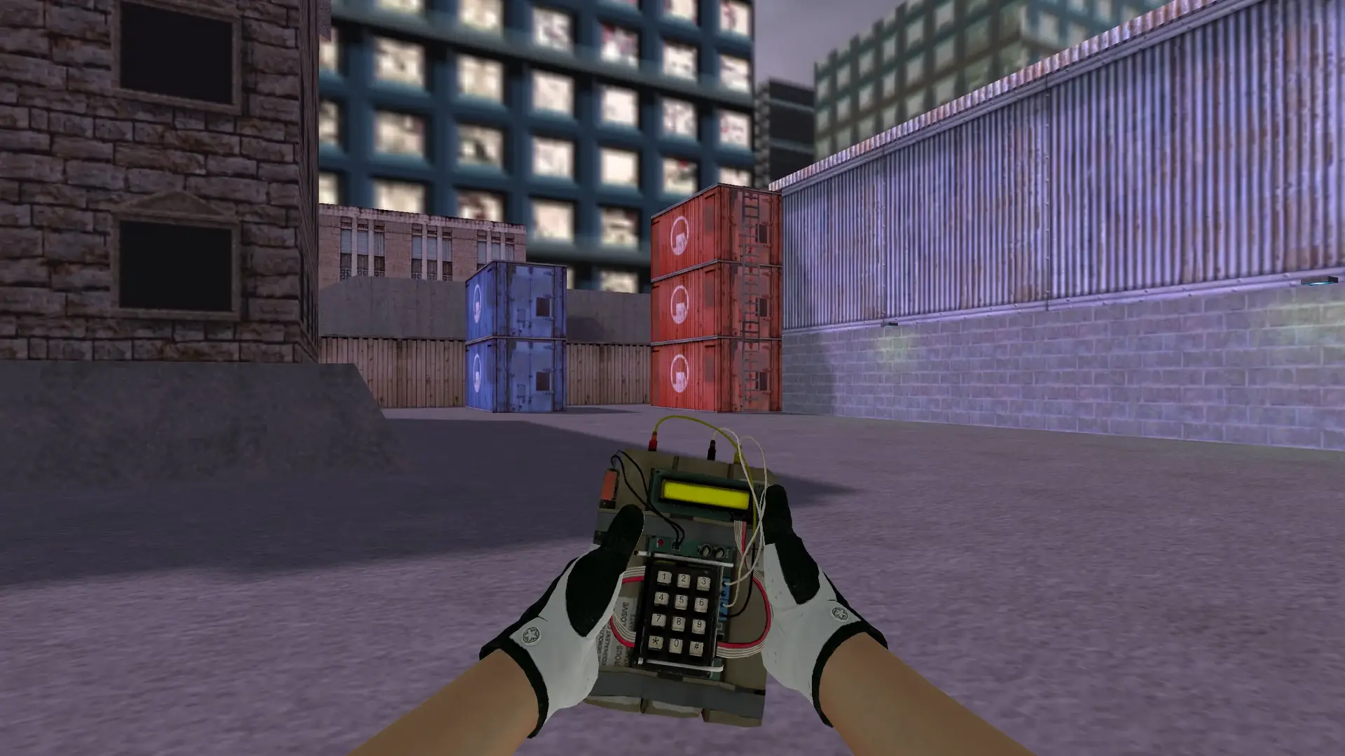 C4 — Broken Fang Operation Skins — cs_assault (first person)