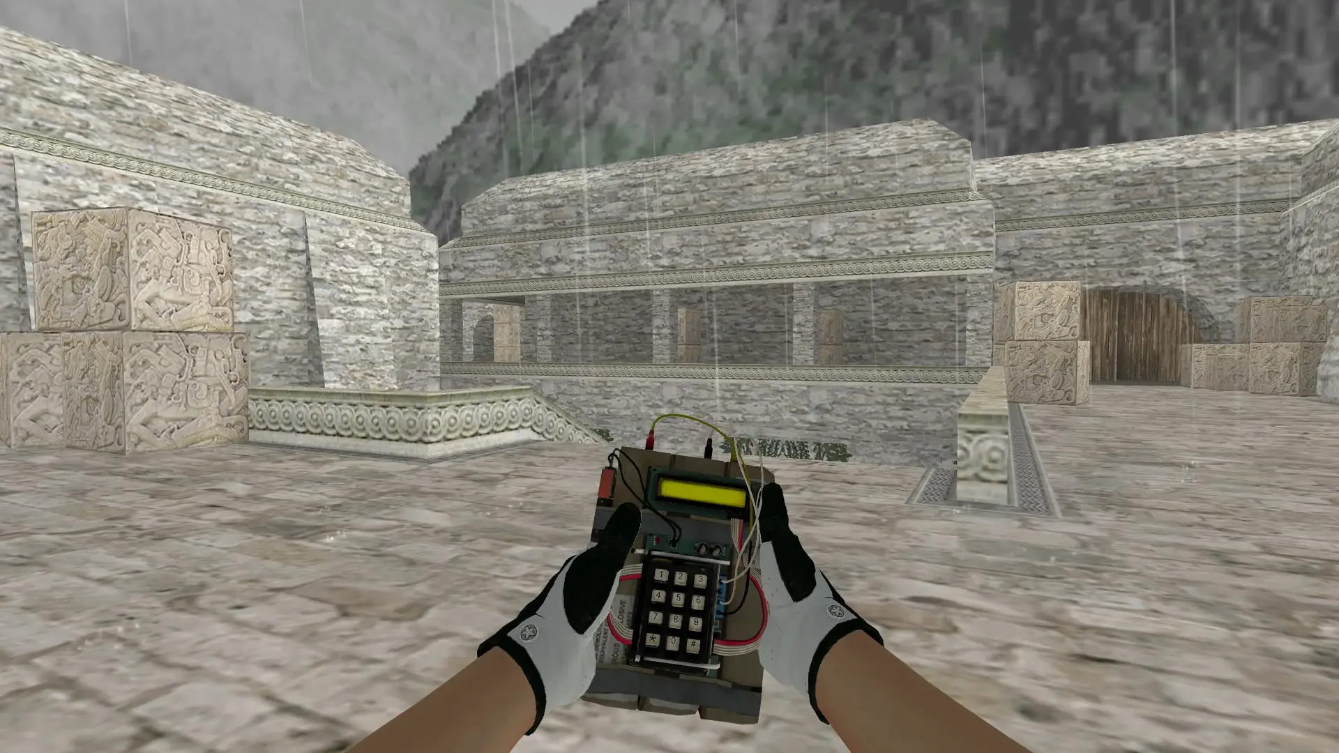 C4 — Broken Fang Operation Skins — de_aztec (first person)