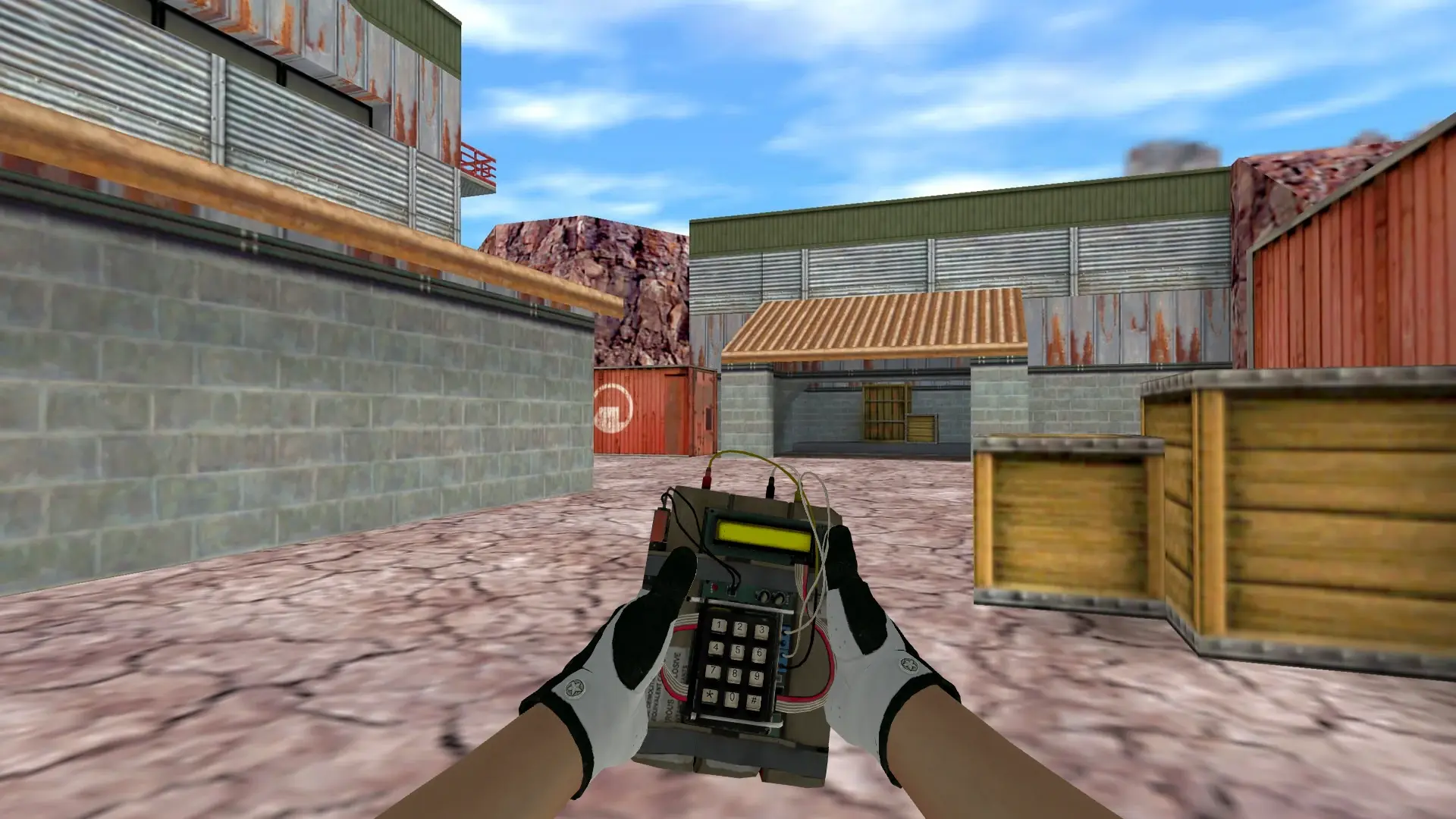 C4 — Broken Fang Operation Skins — de_nuke (first person)