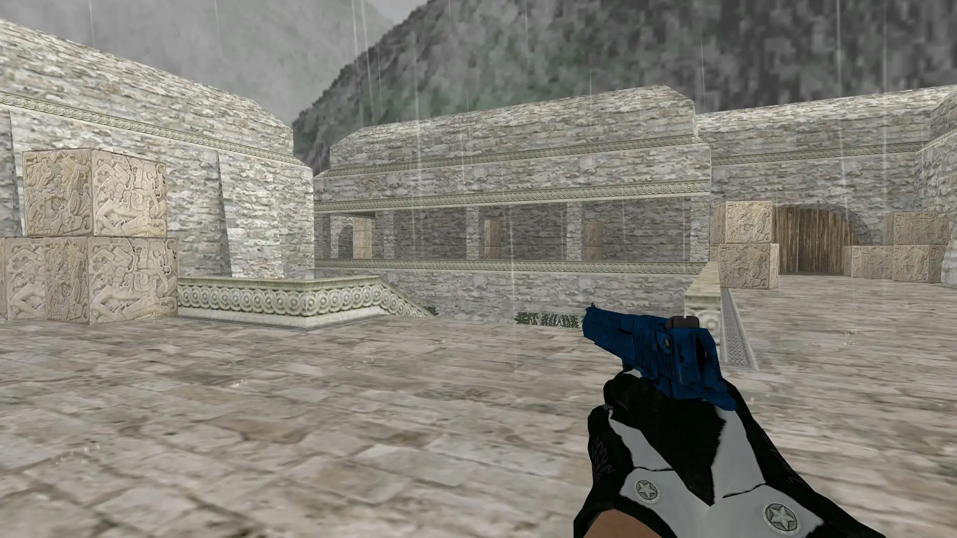 Desert Eagle — Broken Fang Operation Skins — de_aztec (first person)