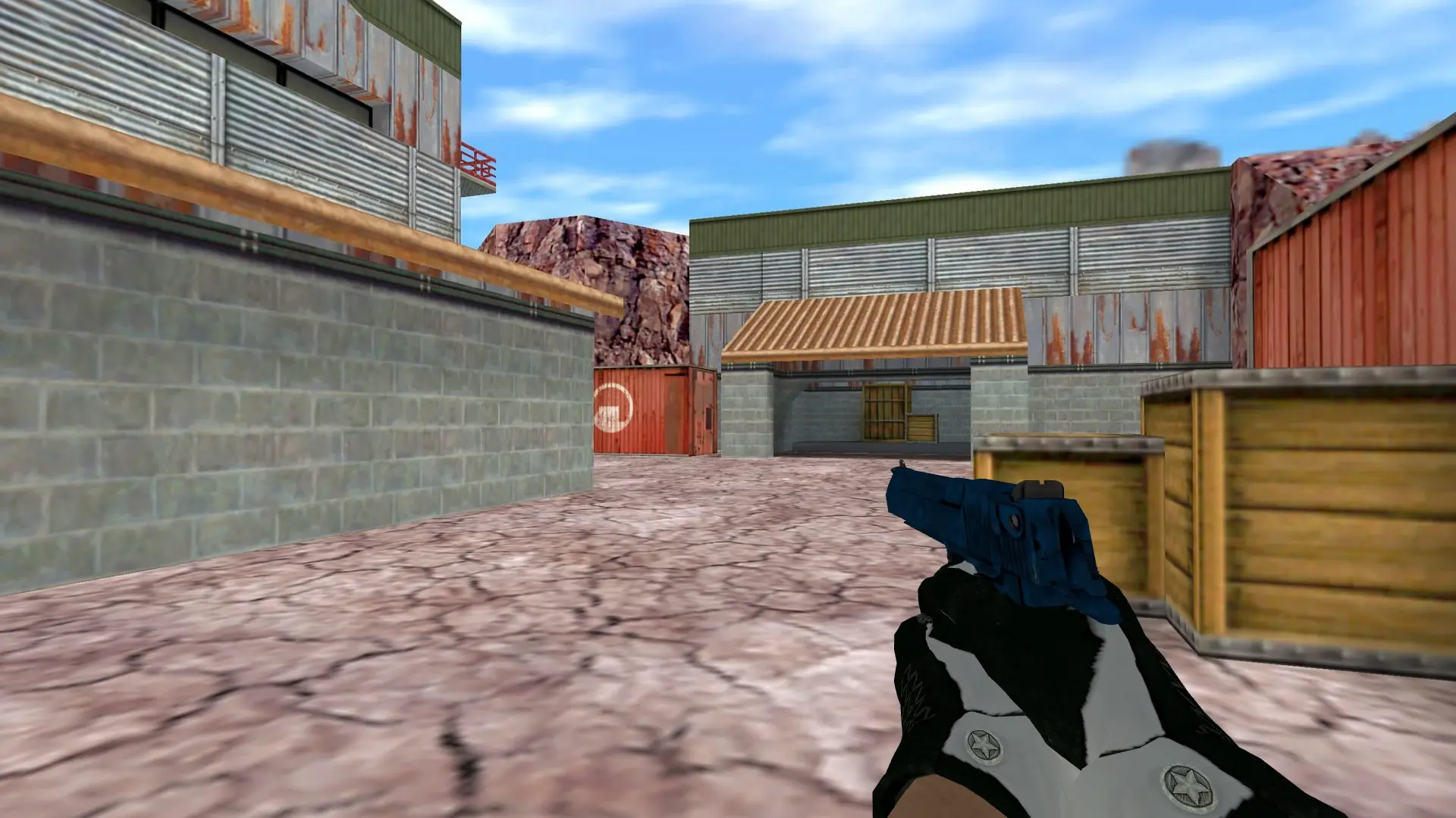 Desert Eagle — Broken Fang Operation Skins — de_nuke (first person)