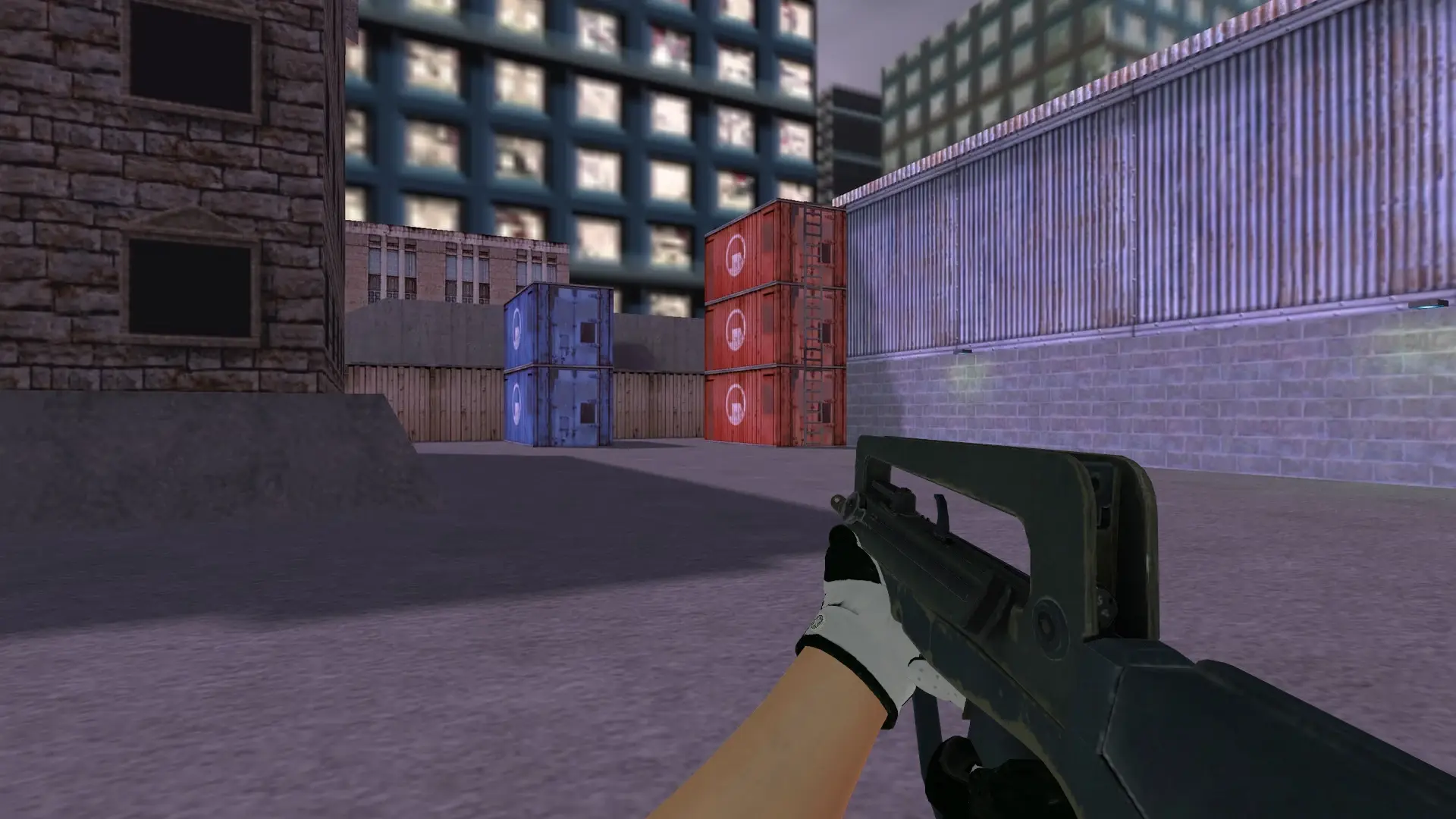 FAMAS — Broken Fang Operation Skins — cs_assault (first person)