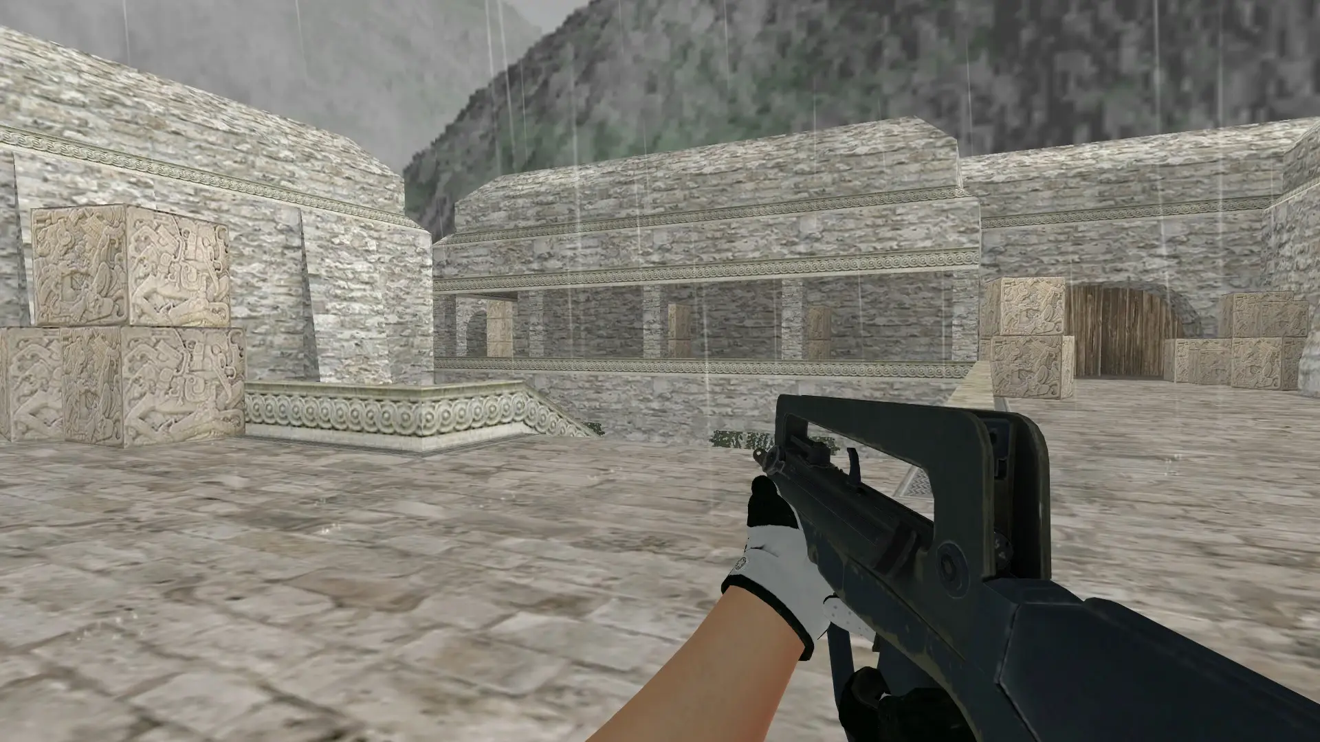 FAMAS — Broken Fang Operation Skins — de_aztec (first person)