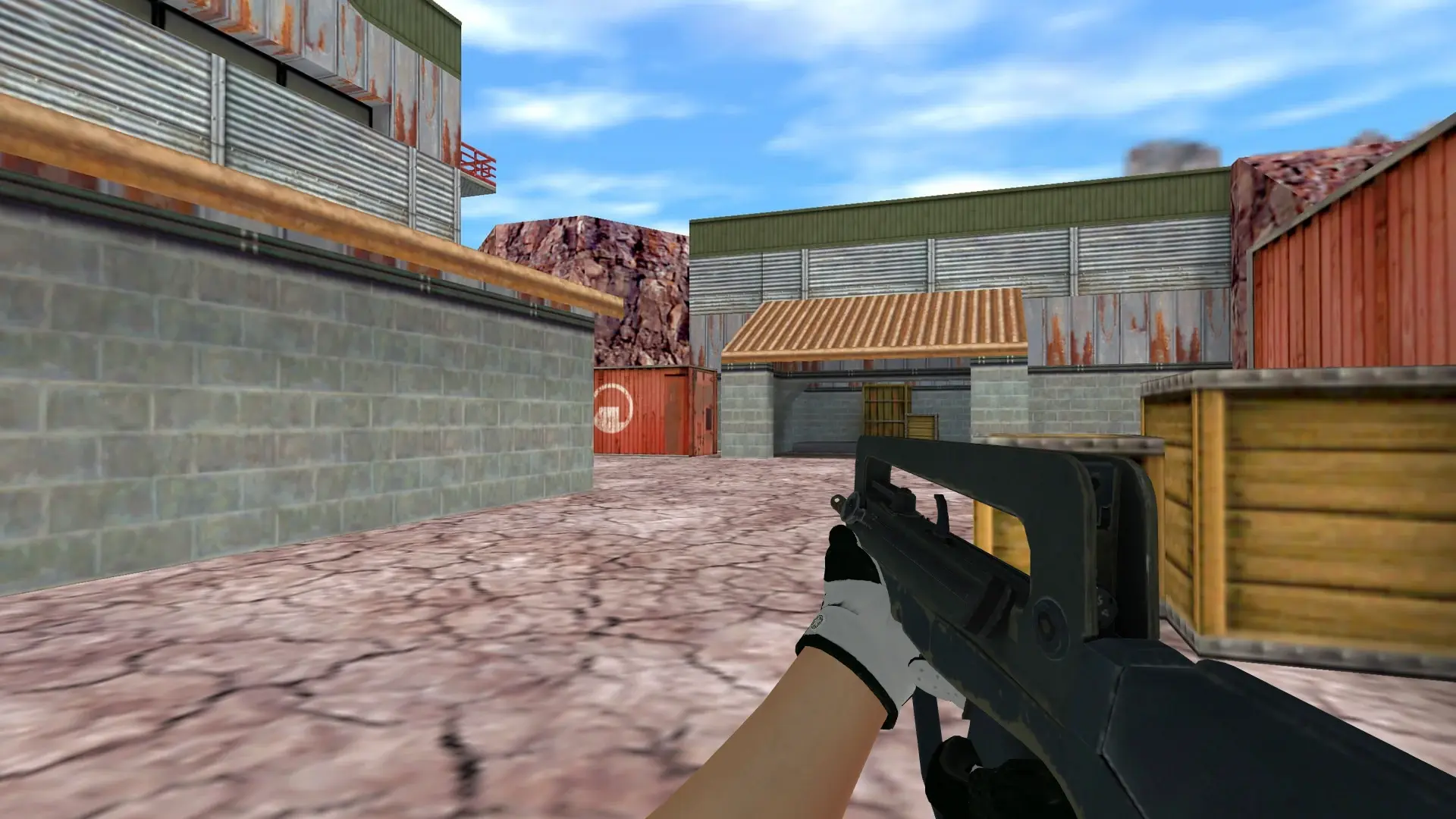 FAMAS — Broken Fang Operation Skins — de_nuke (first person)
